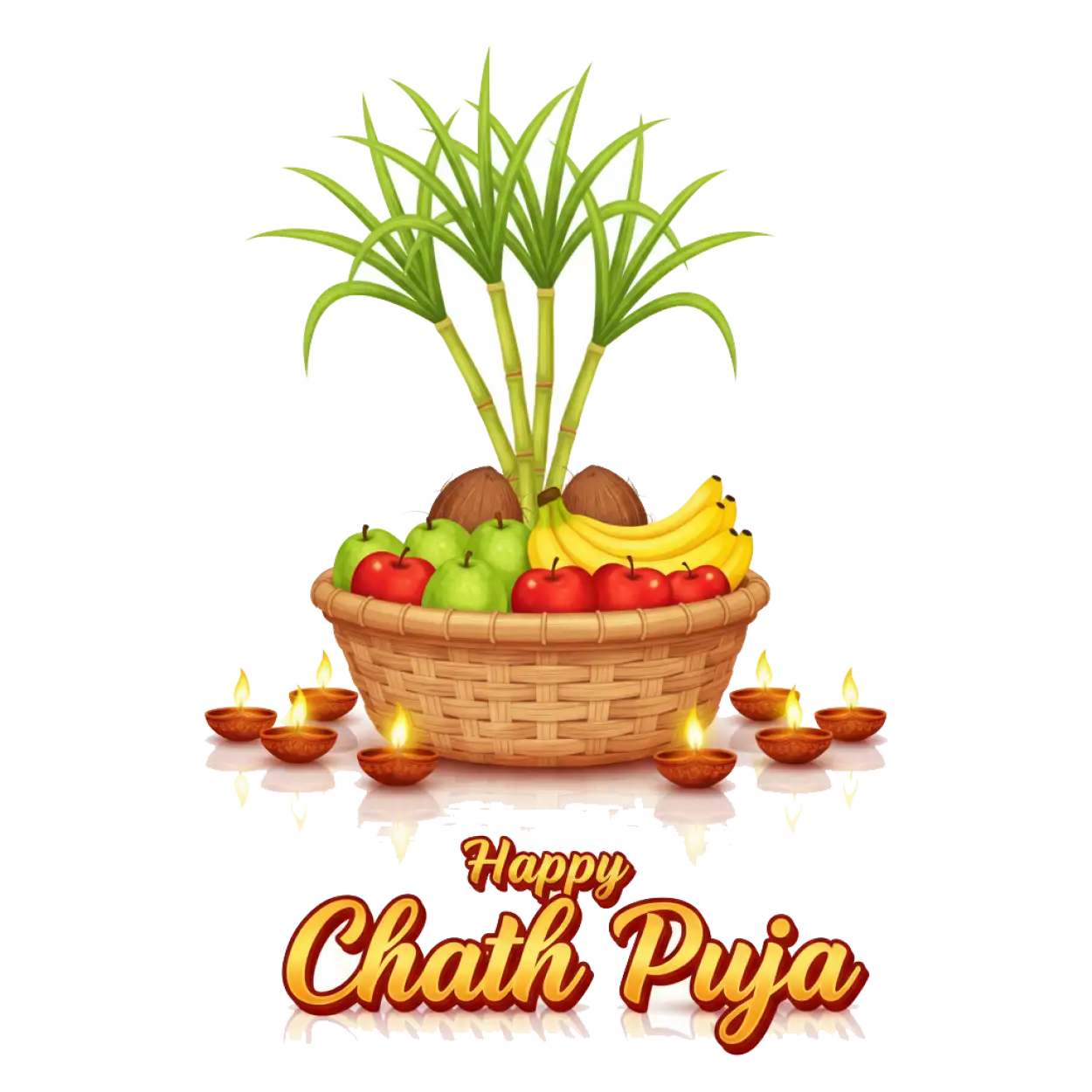 Free Download Happy Chhath Puja Png Art Design - High Quality Happy Chhath Puja Png Transparent PNG