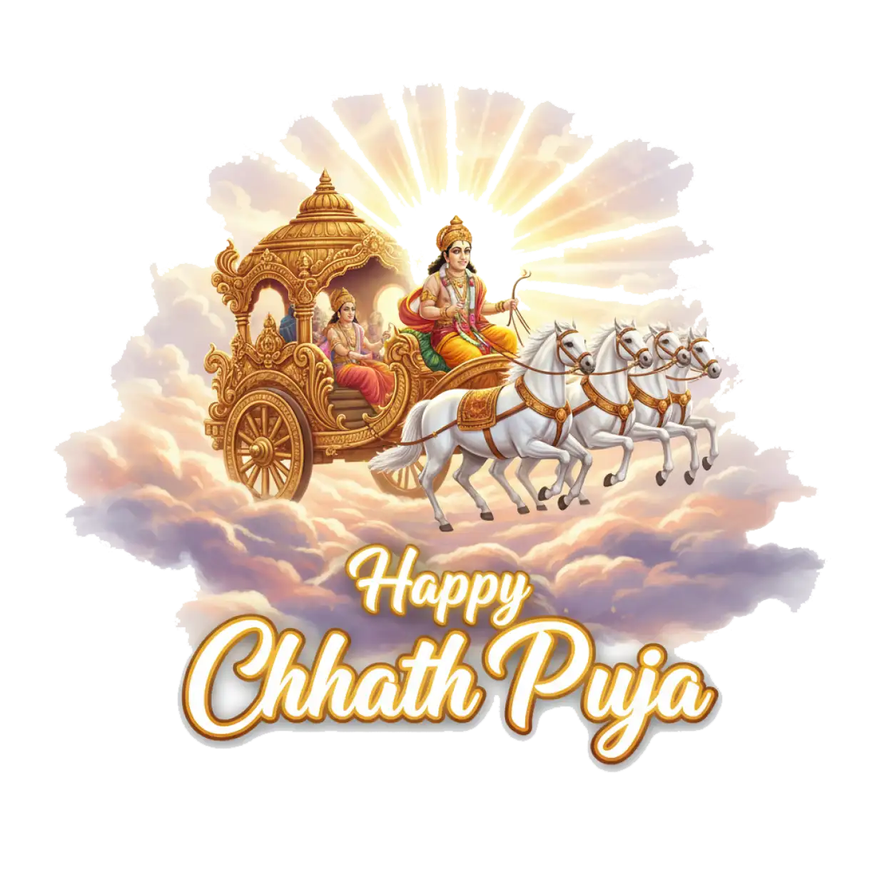 Free Download Happy Chhath Puja Png For Festival Greeting - High Quality Happy Chhath Puja Png Transparent PNG