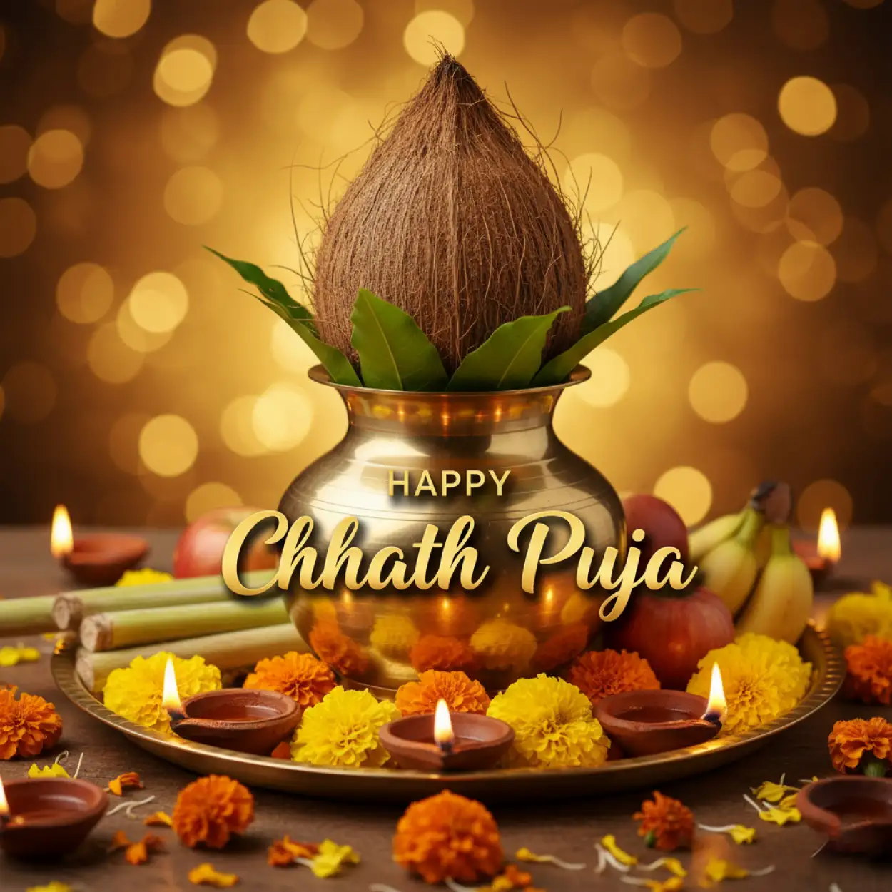 Free Download Happy Chhath Puja Poster Design Ideas - High Quality Happy Chhath Puja Background