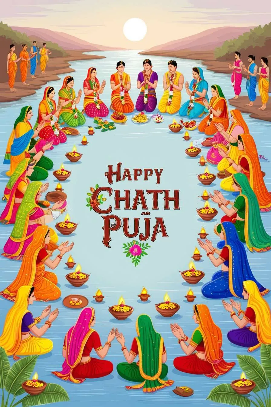 Happy Chhath Puja Wishes For Loved Ones - Royalty Free Happy Chhath Puja Image | Pngmagic Free Download Happy Chhath Puja Wishes For Loved Ones - High Quality Happy Chhath Puja Background