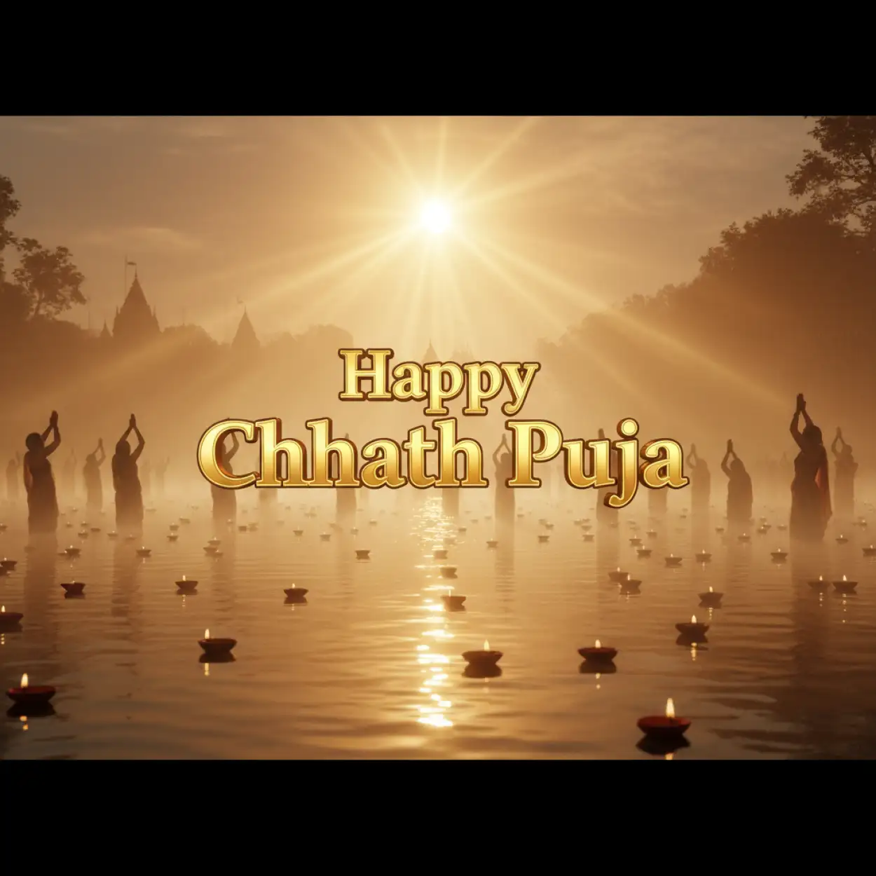 Free Download Happy Chhath Puja Wishes For Relatives - High Quality Happy Chhath Puja Background