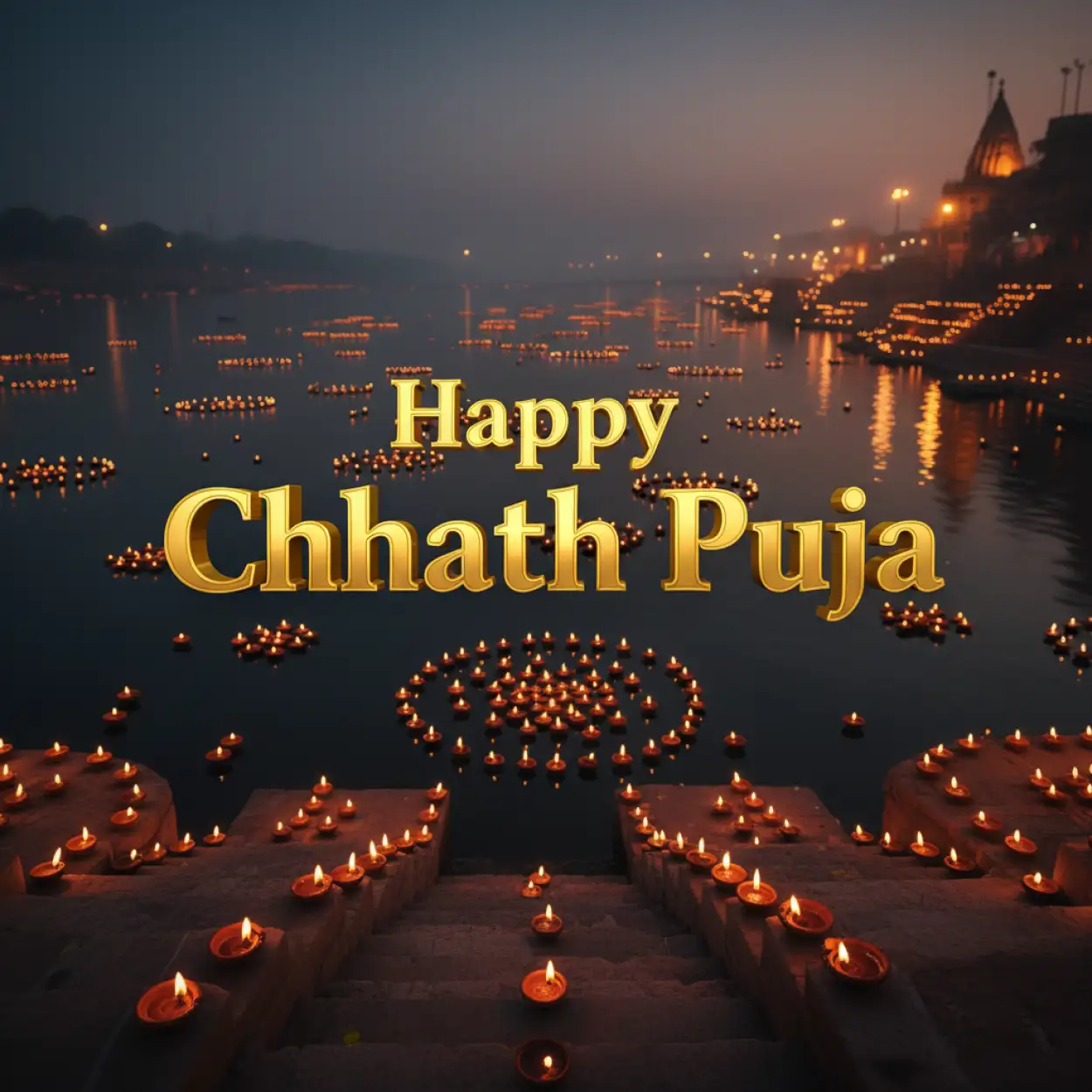 Free Download Happy Chhath Puja Wishes Greetings Card Design - High Quality Happy Chhath Puja Wishes Image