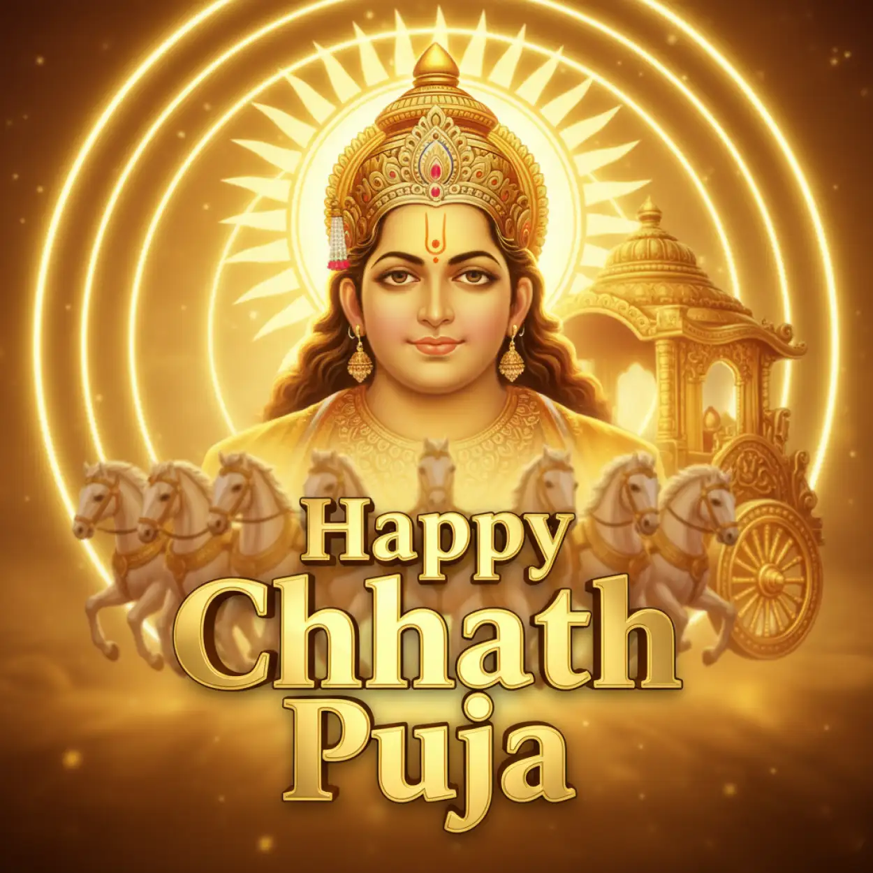 Free Download Happy Chhath Puja Wishes With God Surya Image - High Quality Happy Chhath Puja Background