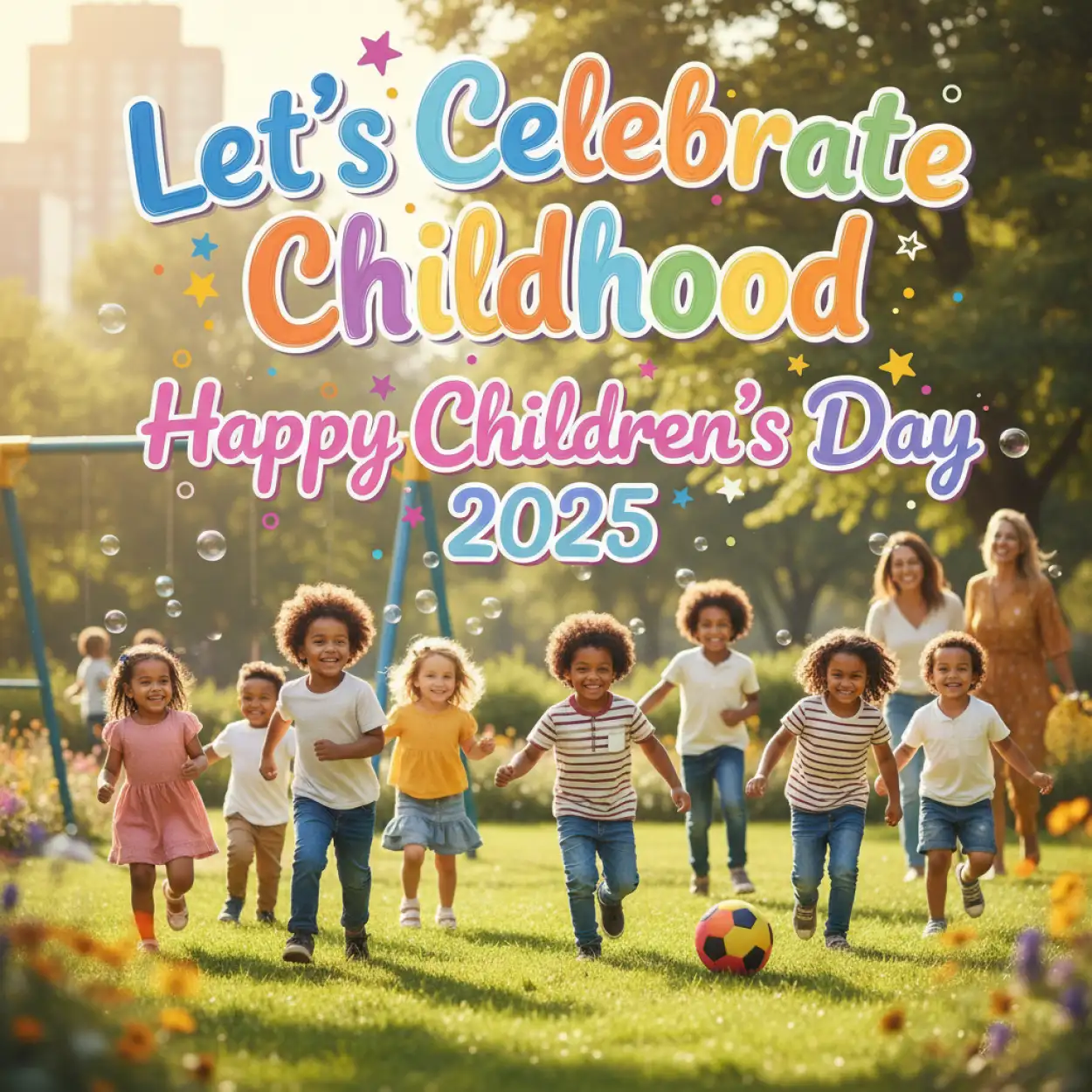 Free Download Happy Childrens Day 2025 Celebration Ideas In School - High Quality Happy Birthday Wishes To A Sister Background