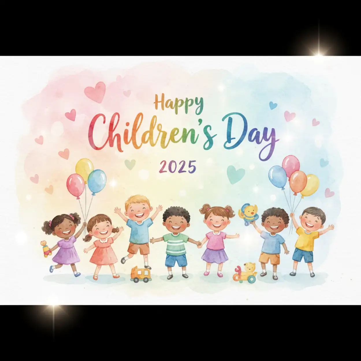 Free Download Happy Childrens Day 2025 Cute Baby Photo - High Quality Happy Childrens Day 2025 Image