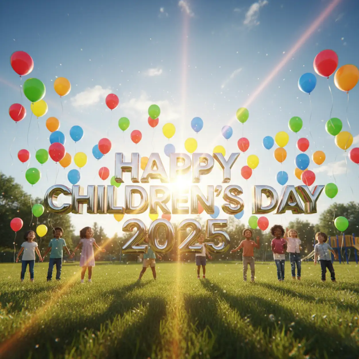 Free Download Happy Childrens Day 2025 Flyer Template Editable - High Quality Happy Childrens Day 2025 Image