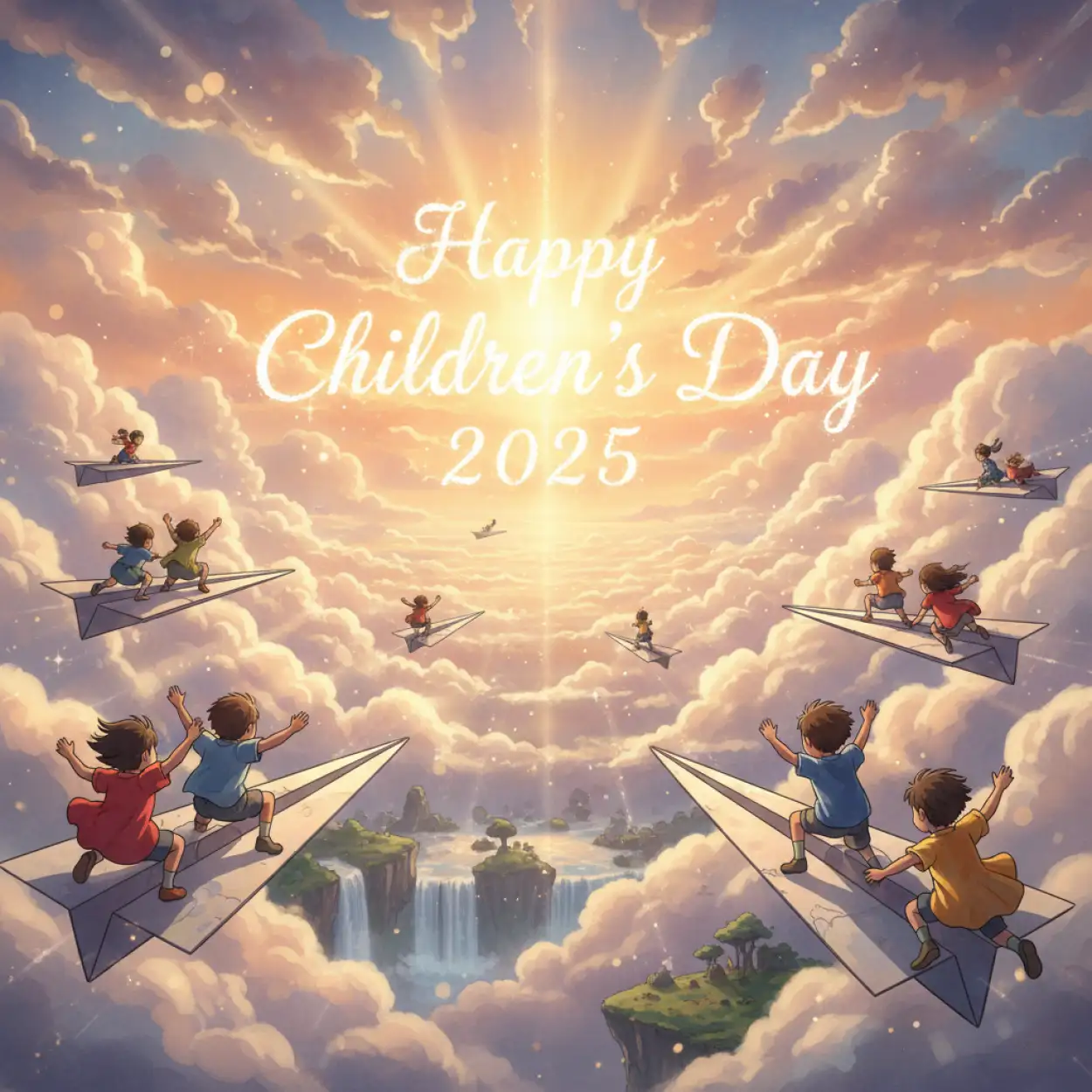 Free Download Happy Childrens Day 2025 Free Hd Greeting Image - High Quality Happy Childrens Day 2025 Image