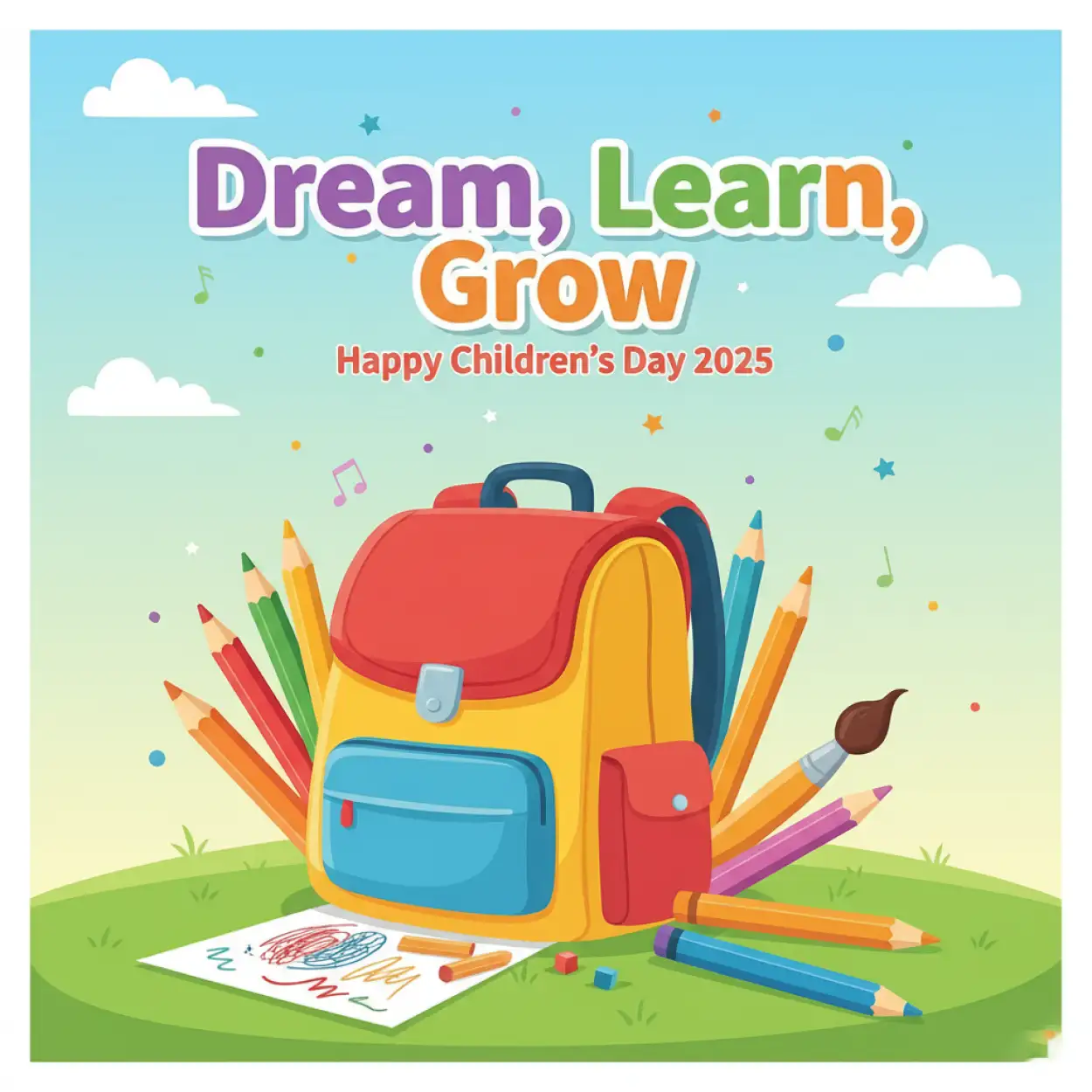 Free Download Happy Childrens Day 2025 Hd 4k Images For Desktop Background - High Quality Happy Childrens Day 2025 Background Image