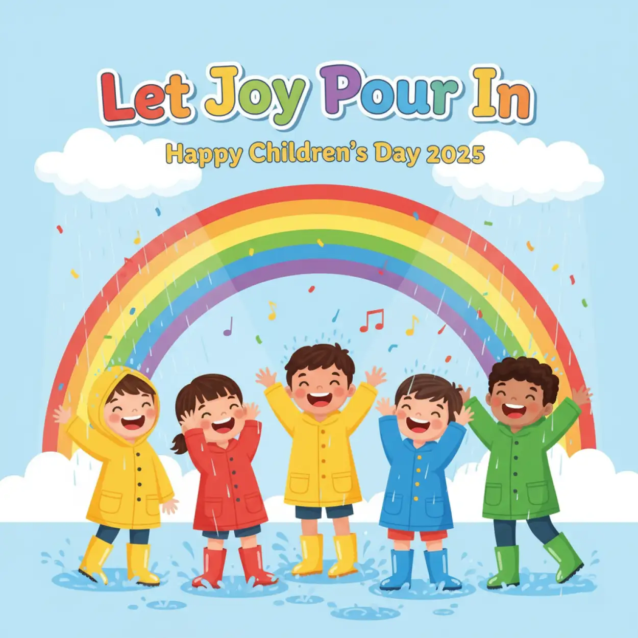 Free Download Happy Childrens Day 2025 Hd Vector Art For Canva Or Photoshop - High Quality Happy Childrens Day 2025 Image