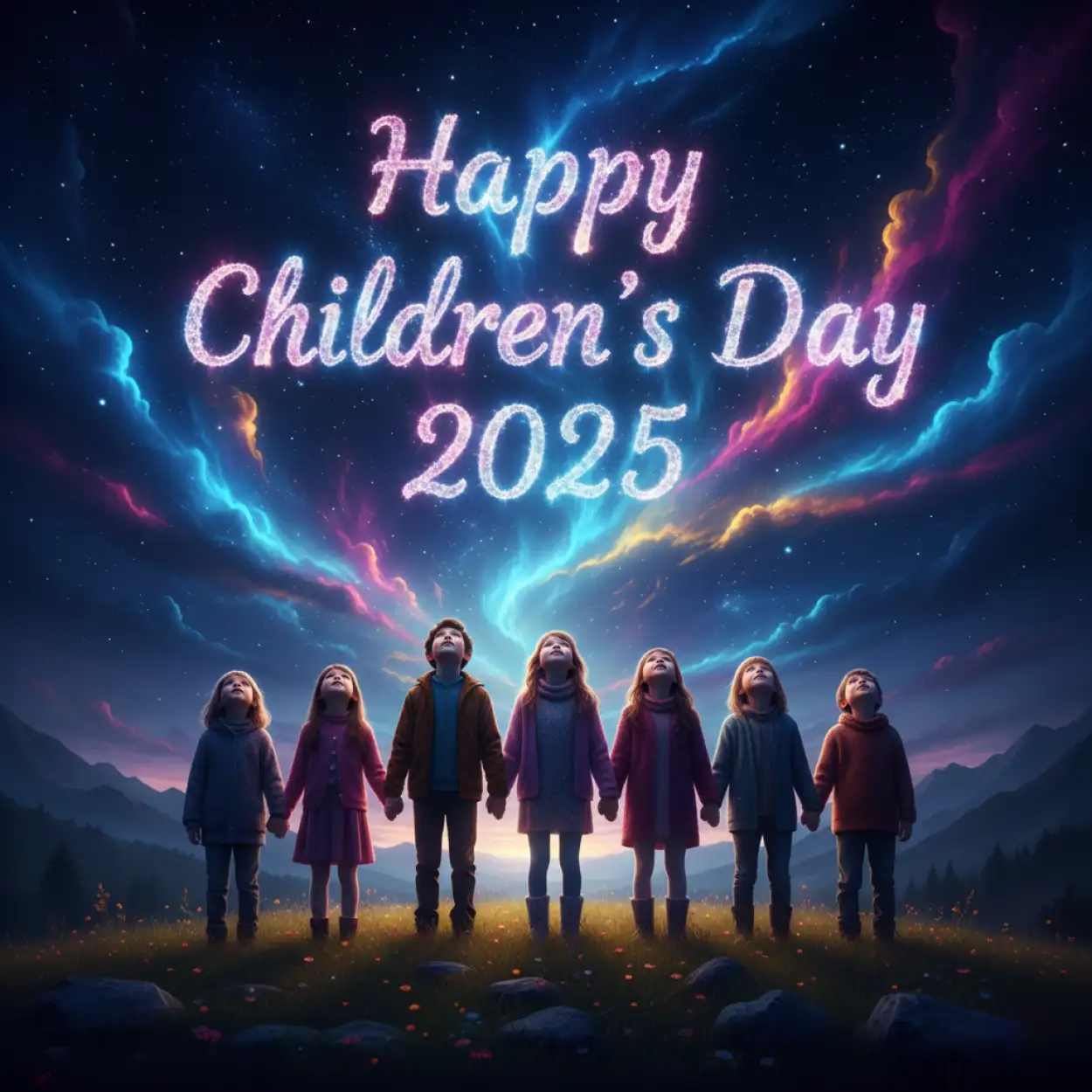 Free Download Happy Childrens Day 2025 Logo Png Transparent - High Quality Happy Childrens Day 2025 Transparent PNG