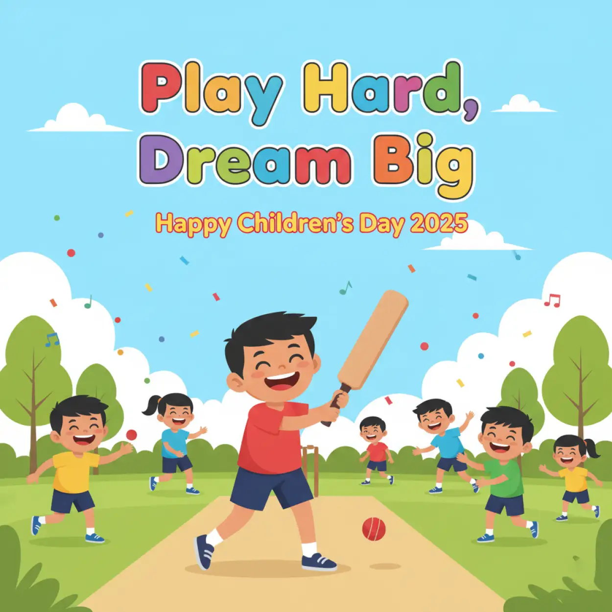 Free Download Happy Childrens Day 2025 Photo Frame Design For Editing - High Quality Happy Childrens Day 2025 Image