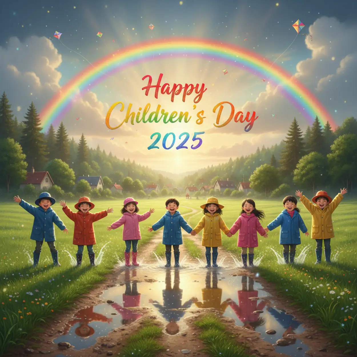 Free Download Happy Childrens Day 2025 Poster Design Ideas - High Quality Happy Childrens Day 2025 Image