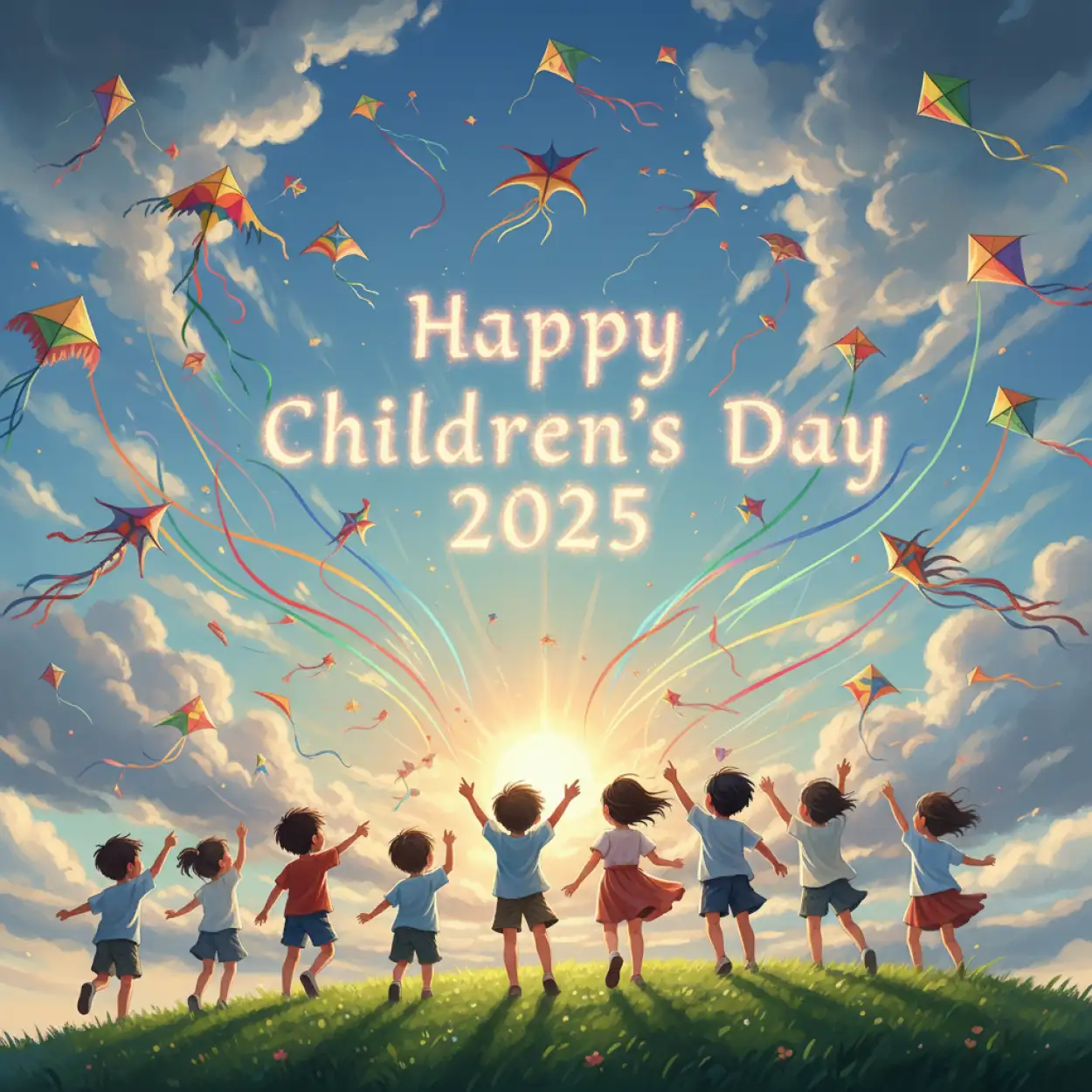 Free Download Happy Childrens Day 2025 T Shirt Print Design - High Quality Happy Childrens Day 2025 Image