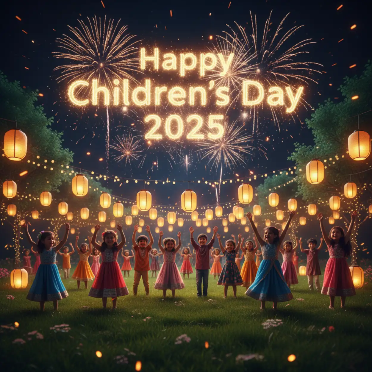 Free Download Happy Childrens Day 2025 Wishes Images Download - High Quality Happy Childrens Day 2025 Image
