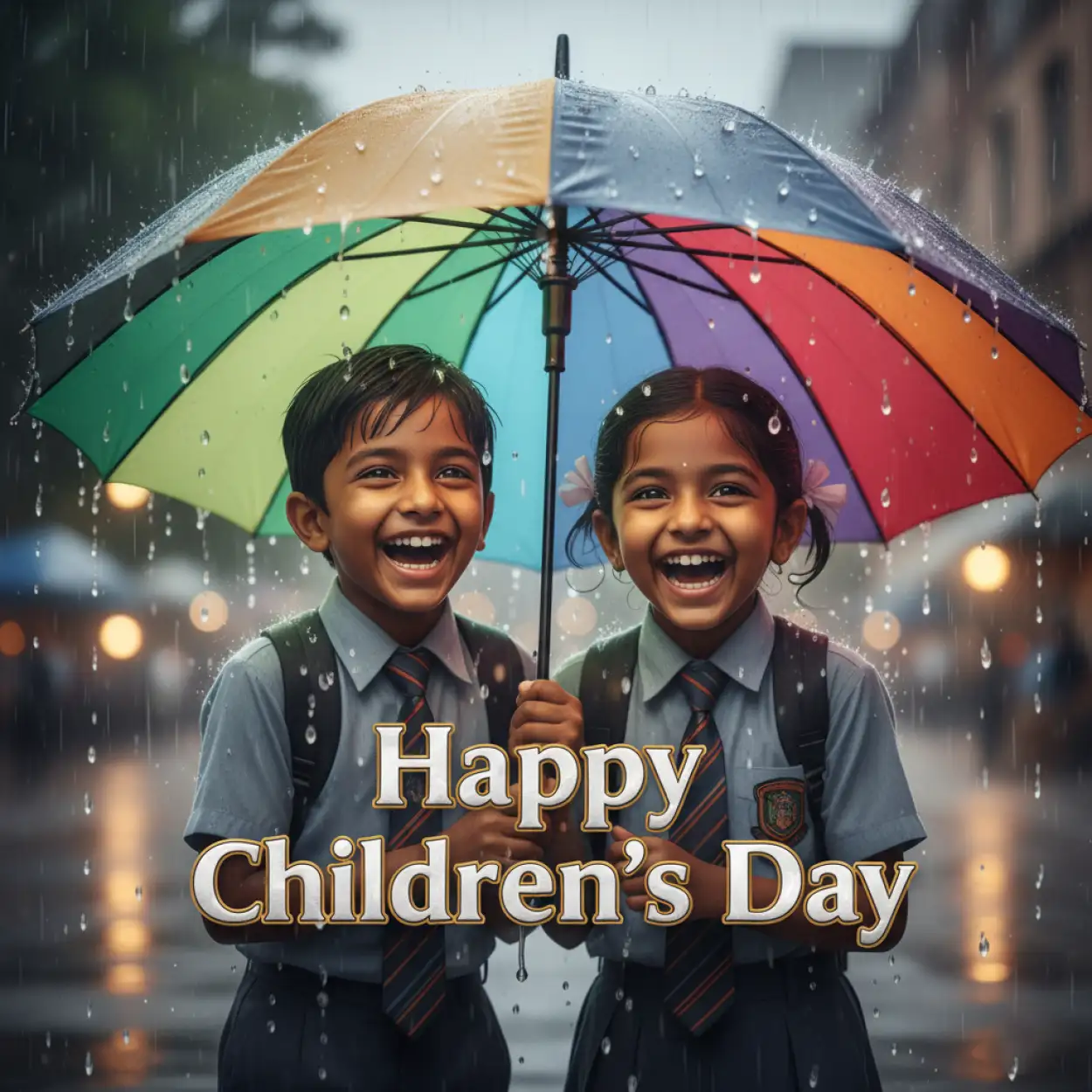 Free Download Happy Childrens Day Banner Design For School - High Quality Happy Childrens Day Background