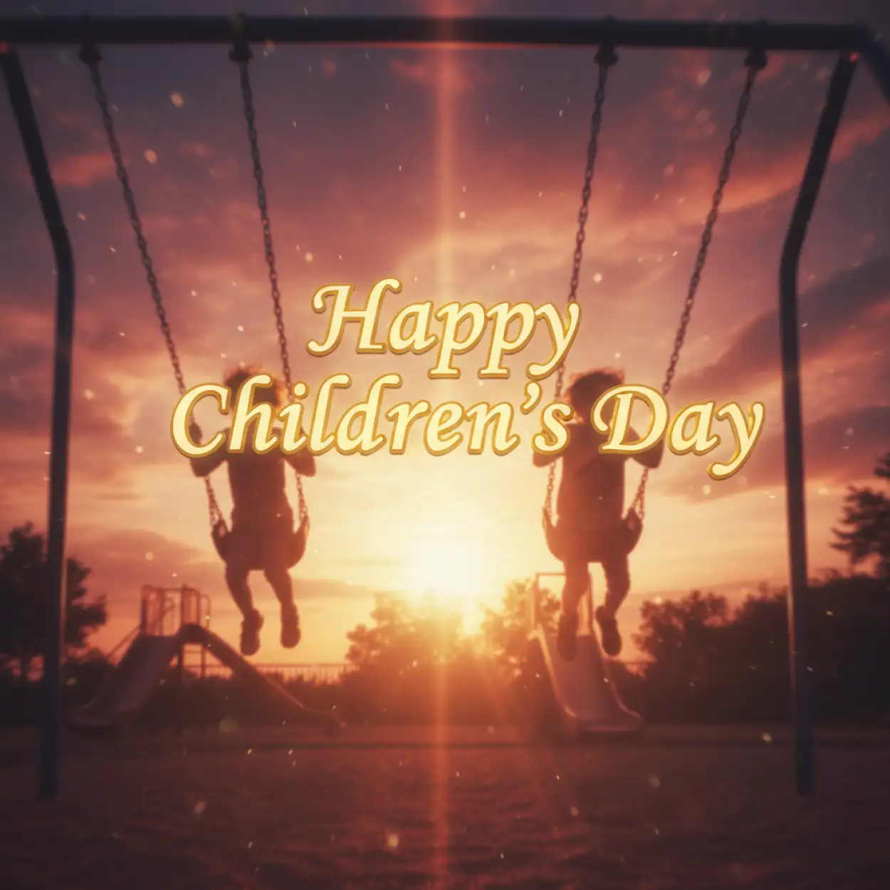 Free Download Happy Childrens Day Cute Kids Illustration - High Quality Happy Childrens Day Background