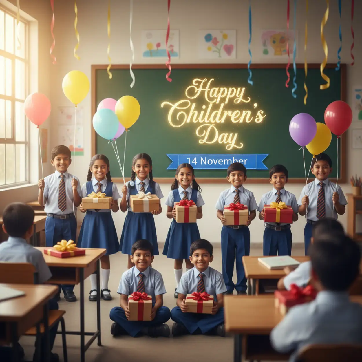 Free Download Happy Childrens Day Dp For Whatsapp - High Quality Happy Childrens Day Background