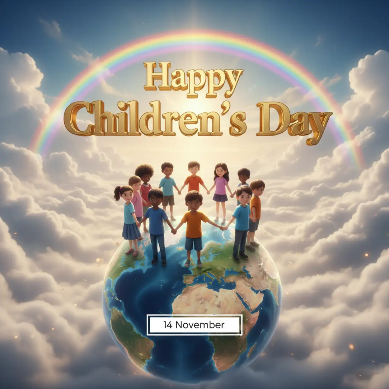 Free Download Happy Childrens Day Instagram Post Design - High Quality Happy Childrens Day Background
