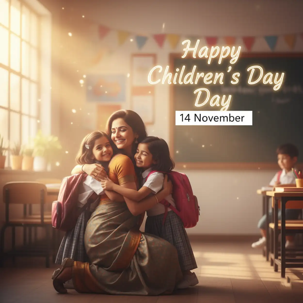 Free Download Happy Childrens Day Message For Daughter - High Quality Happy Childrens Day Background
