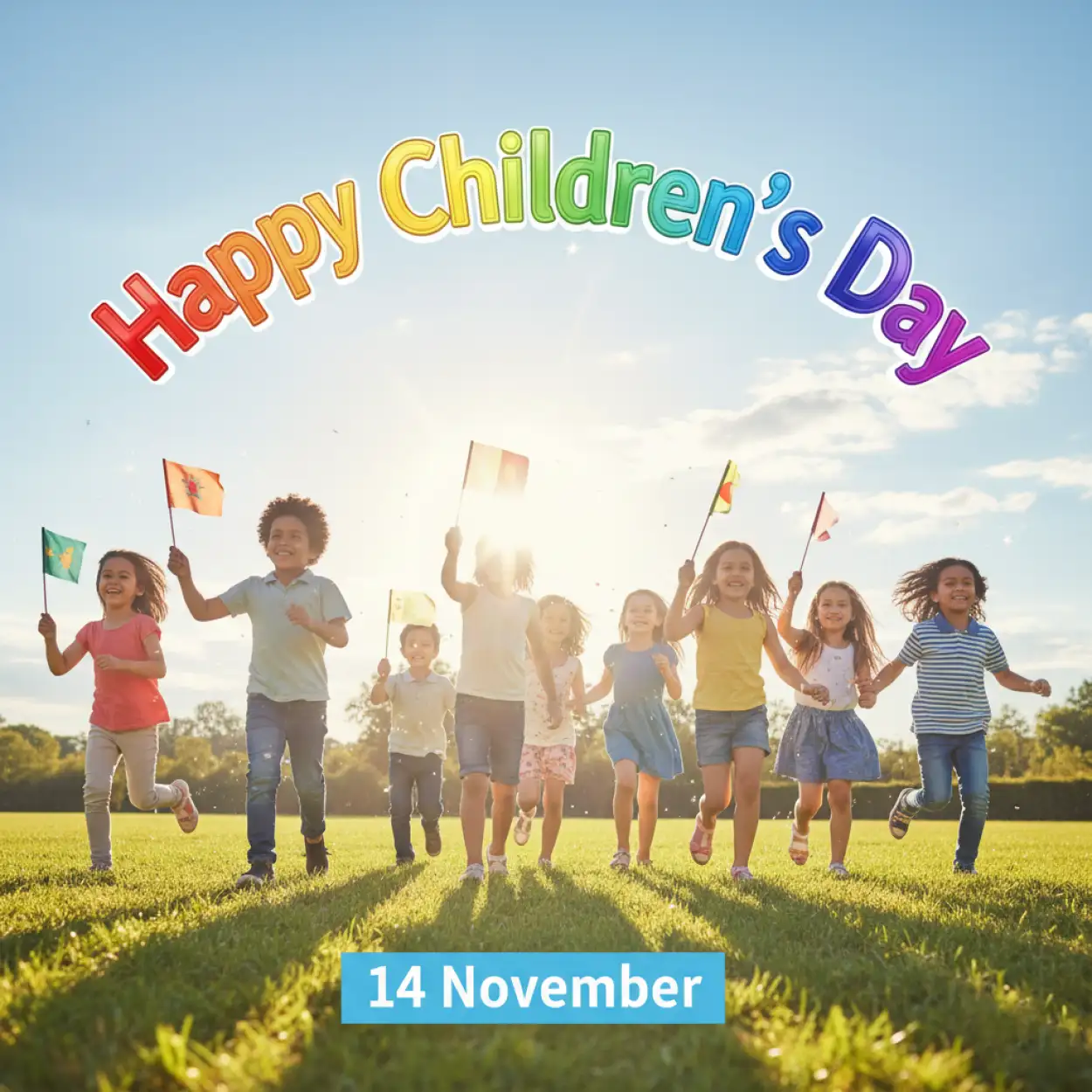 Free Download Happy Childrens Day Photo Frame Design For Kids Birthday Style - High Quality Happy Childrens Day Image