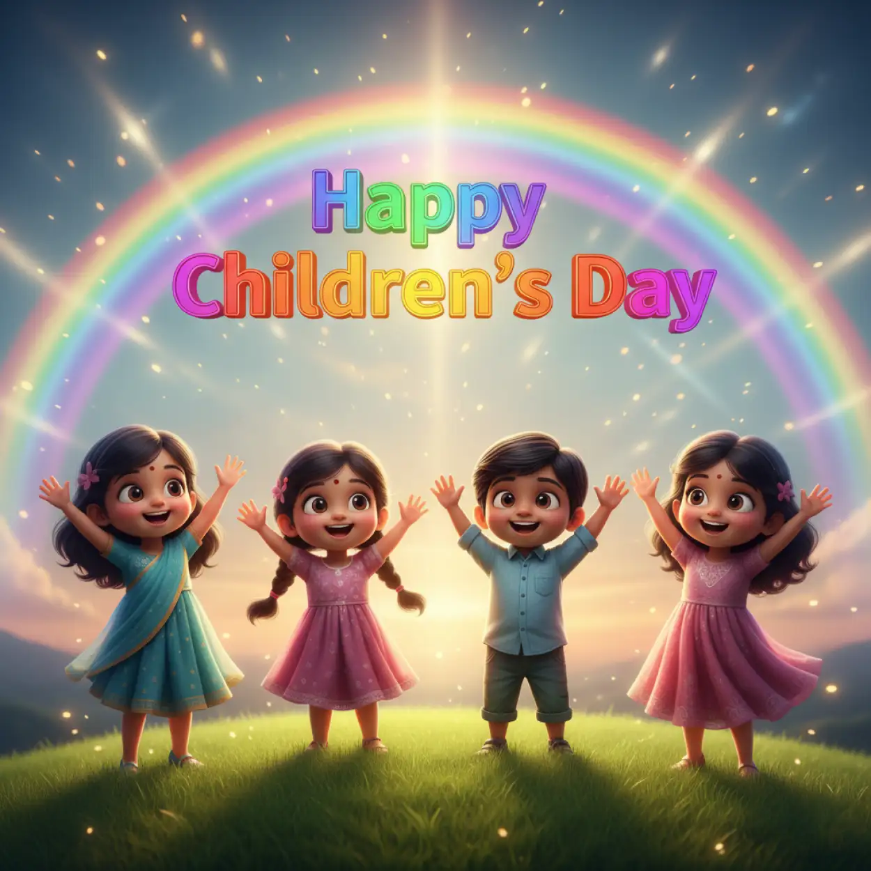 Free Download Happy Childrens Day Png Free Download Hd - High Quality Happy Childrens Day Transparent PNG
