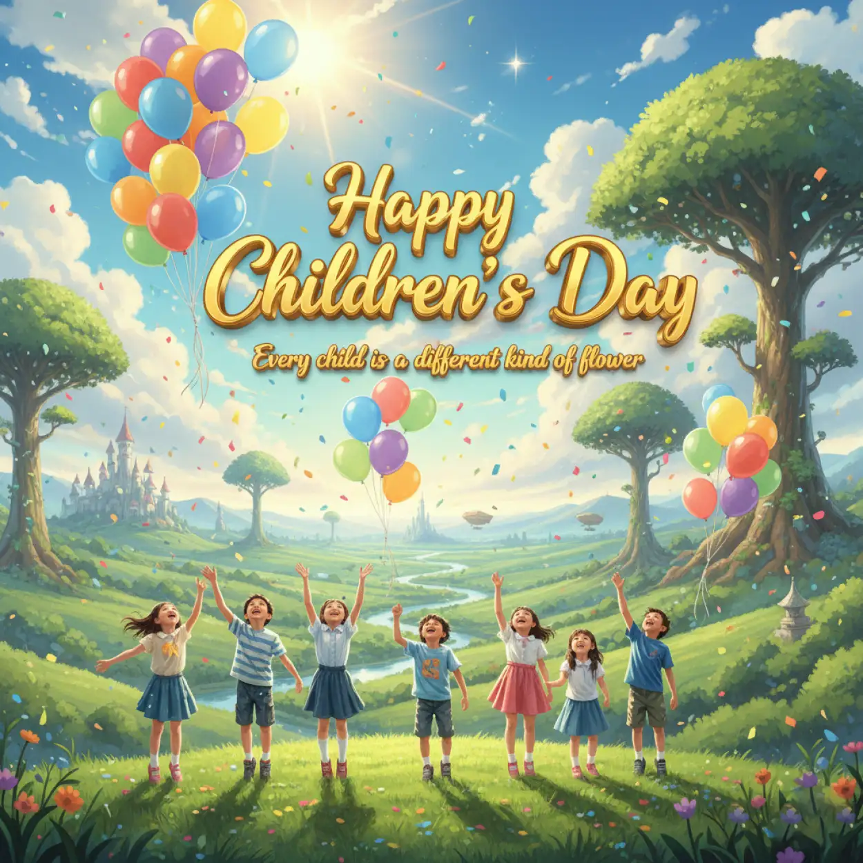 Happy Childrens Day Png With Text Quote - Royalty Free Happy Childrens Day Quotes Image | Pngmagic Free Download Happy Childrens Day Png With Text Quote - High Quality Happy Childrens Day Quotes PNG Image