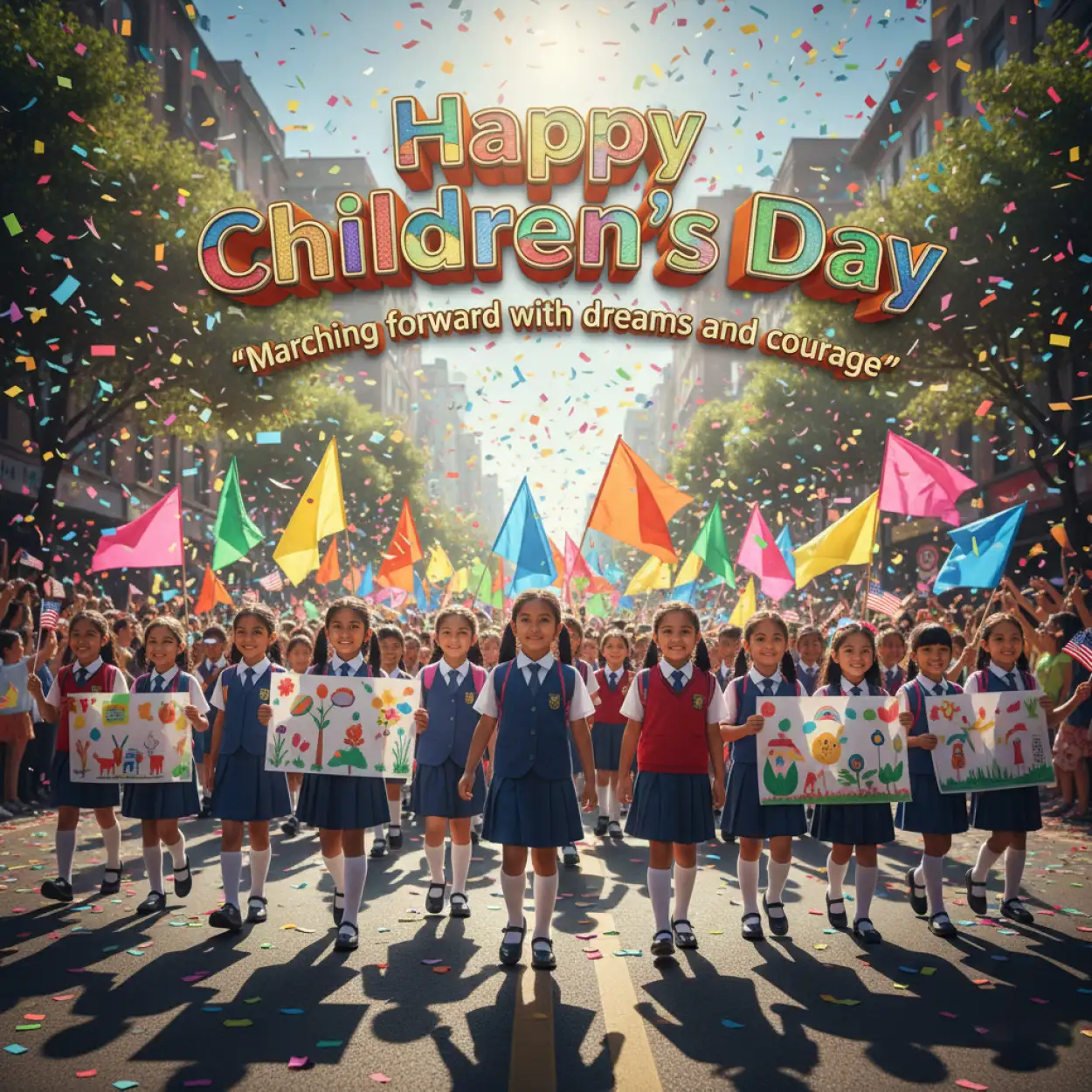 Free Download Happy Childrens Day Quotes For School Competition - High Quality Happy Childrens Day Quotes Background