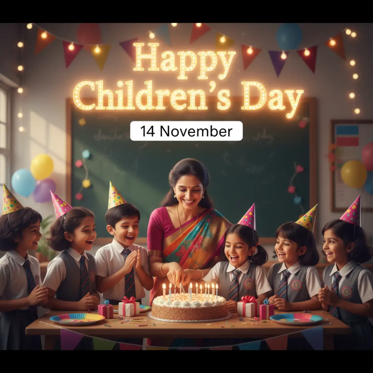 Free Download Happy Childrens Day Speech For Teachers - High Quality Happy Childrens Day Background
