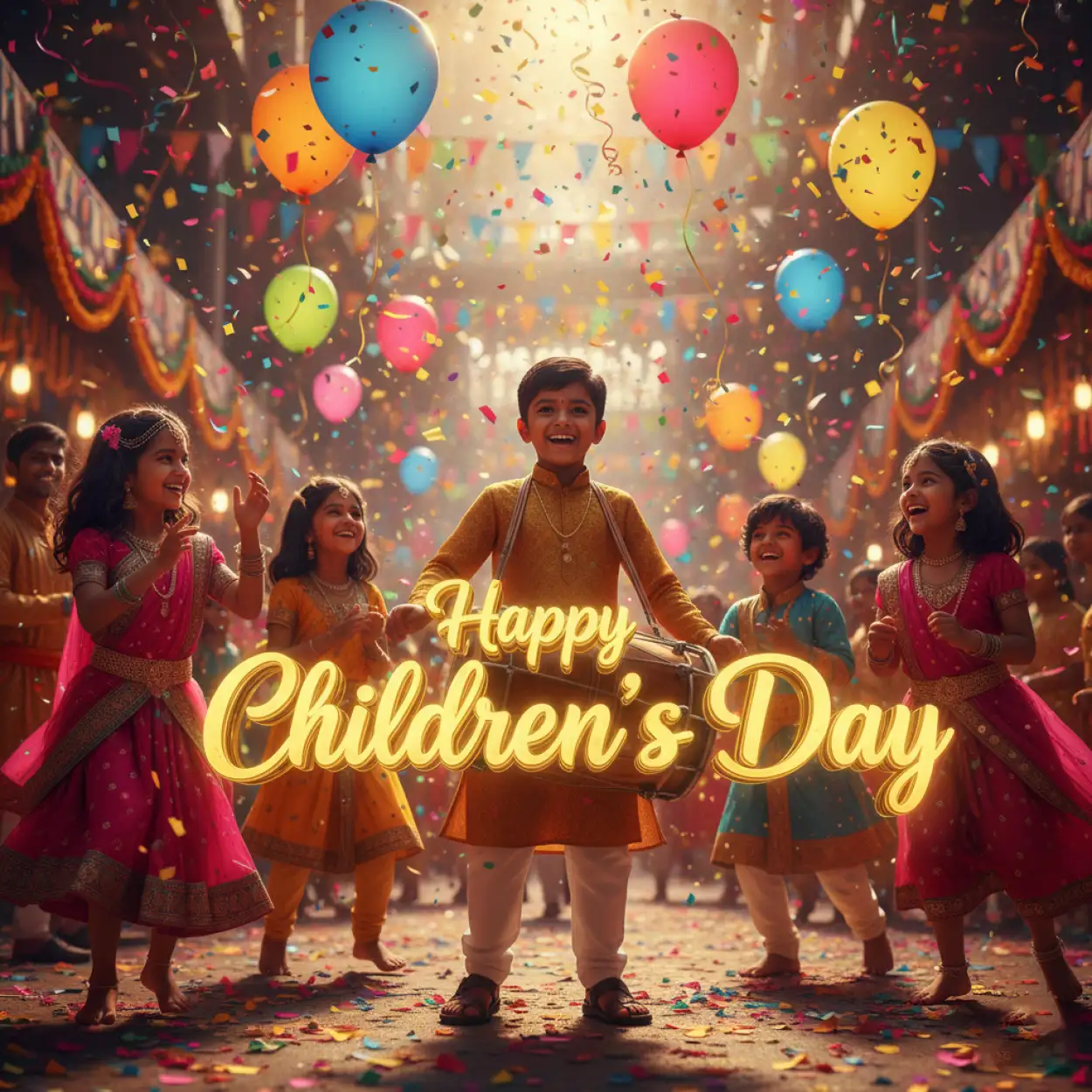 Free Download Happy Childrens Day Story Background Hd - High Quality Happy Childrens Day Background