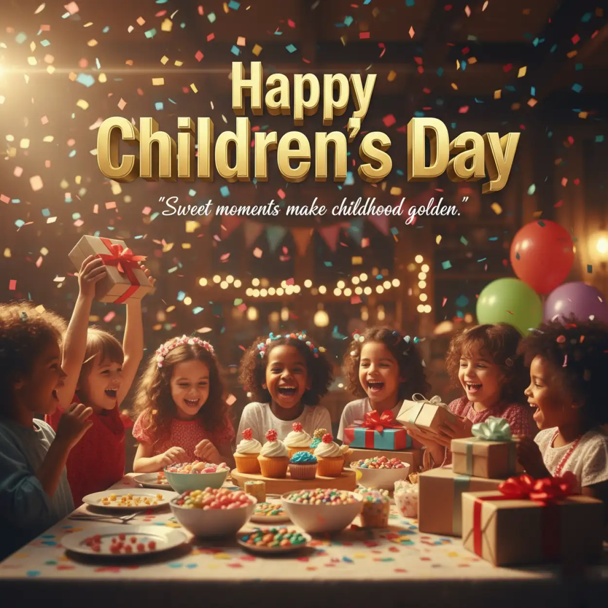 Free Download Happy Childrens Day Wishes With Motivational Quotes - High Quality Happy Childrens Day Quotes Background