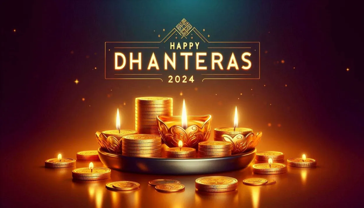 Free Download Happy Dhanteras 2024 Wishes Images For Whatsapp Status - High Quality Happy Dhanteras Background