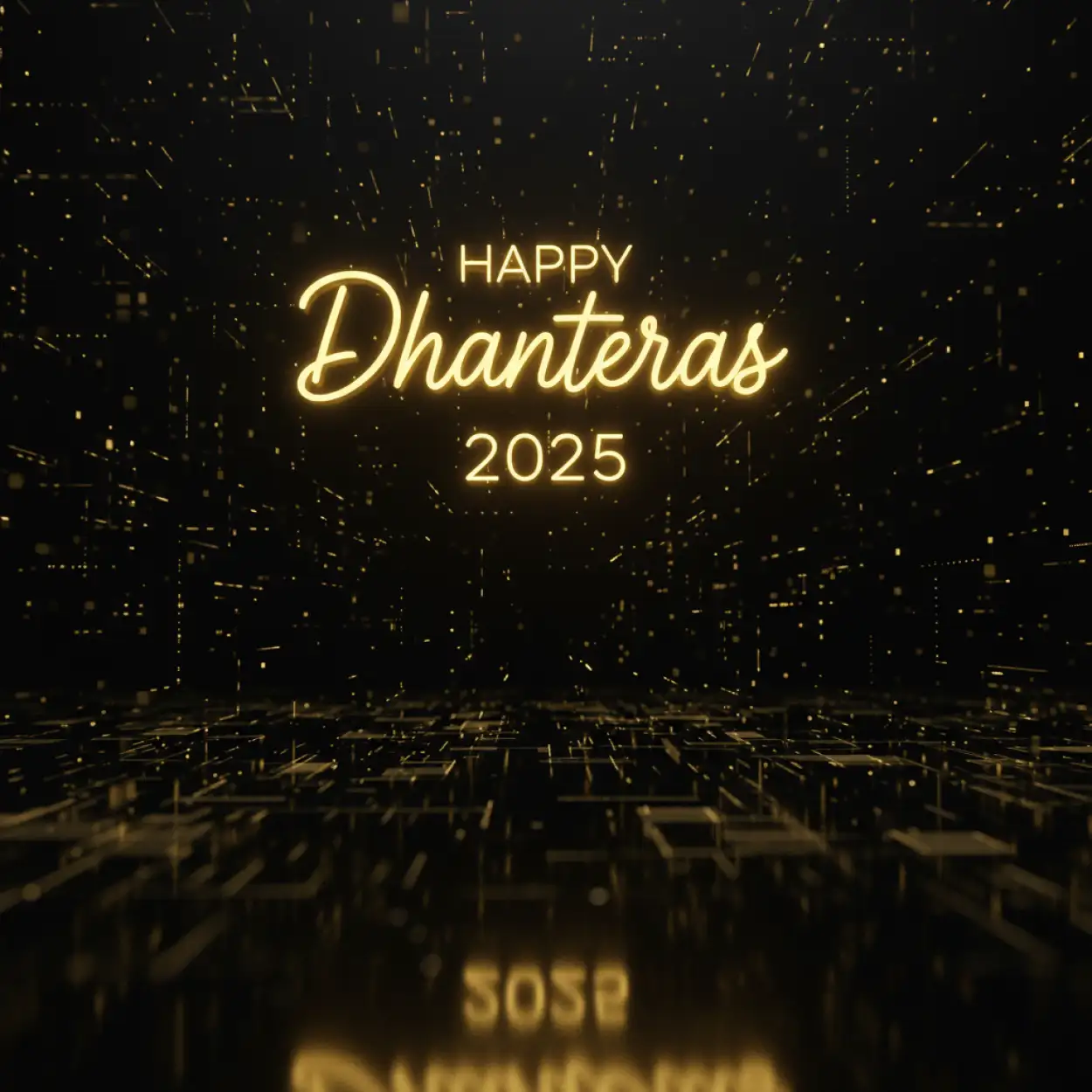 Free Download Happy Dhanteras 2025 Gold Jewelry Advertisement - High Quality Happy Dhanteras 2025 Background