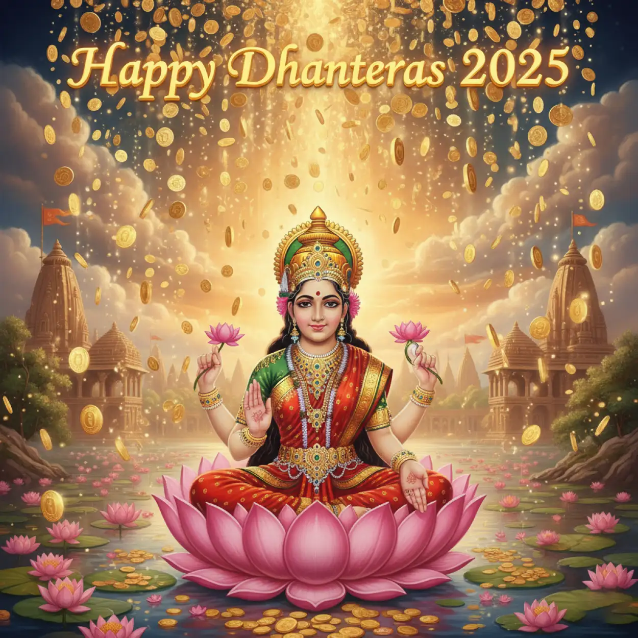 Free Download Happy Dhanteras 2025 Puja Decoration Ideas - High Quality Happy Dhanteras 2025 Background