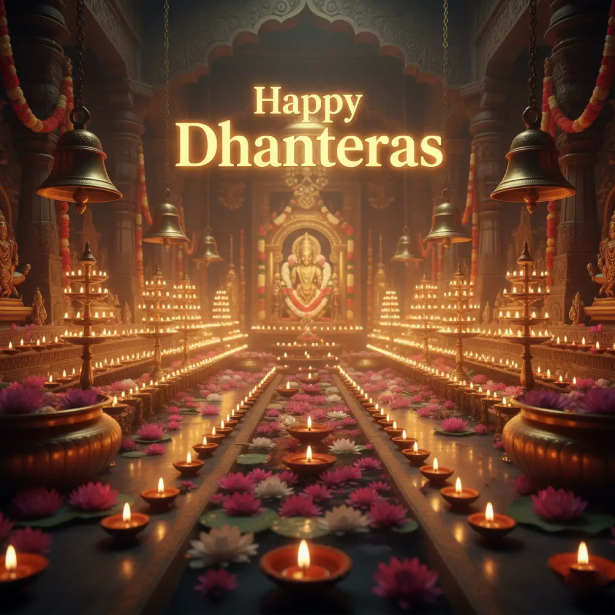 Free Download Happy Dhanteras Facebook And Instagram Post - High Quality Happy Dhanteras Background