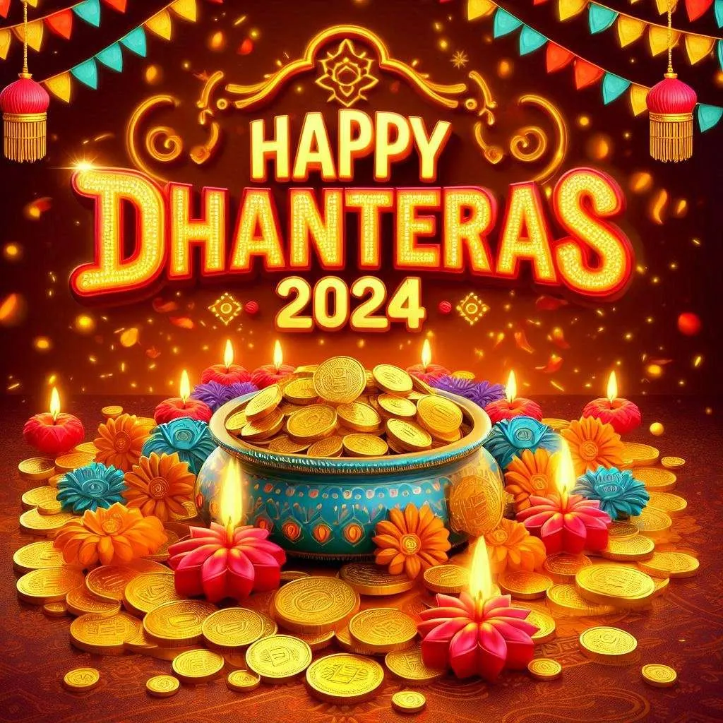 Free Download Happy Dhanteras Greetings For Instagram Sharing - High Quality Happy Dhanteras Background