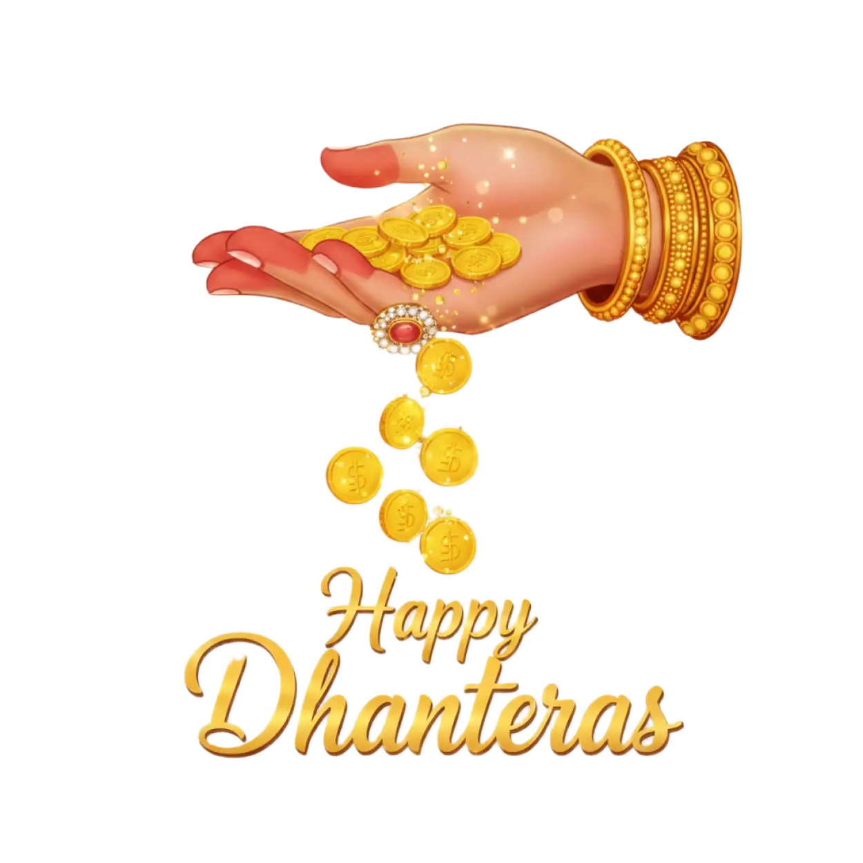 Happy Dhanteras Png For Greeting Card - Royalty Free Happy Dhanteras Png Image | Pngmagic Free Download Happy Dhanteras Png For Greeting Card - High Quality Happy Dhanteras Png PNG Image