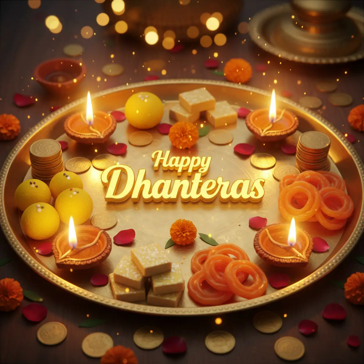 Free Download Happy Dhanteras Silver Coin Png Free - High Quality Happy Dhanteras Transparent PNG