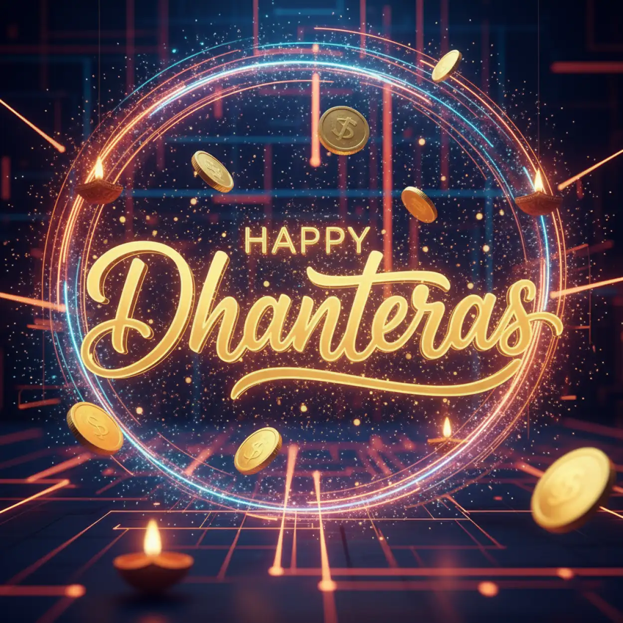 Free Download Happy Dhanteras Wishes Greetings In Hindi Text - High Quality Happy Dhanteras Wishes Greetings Background