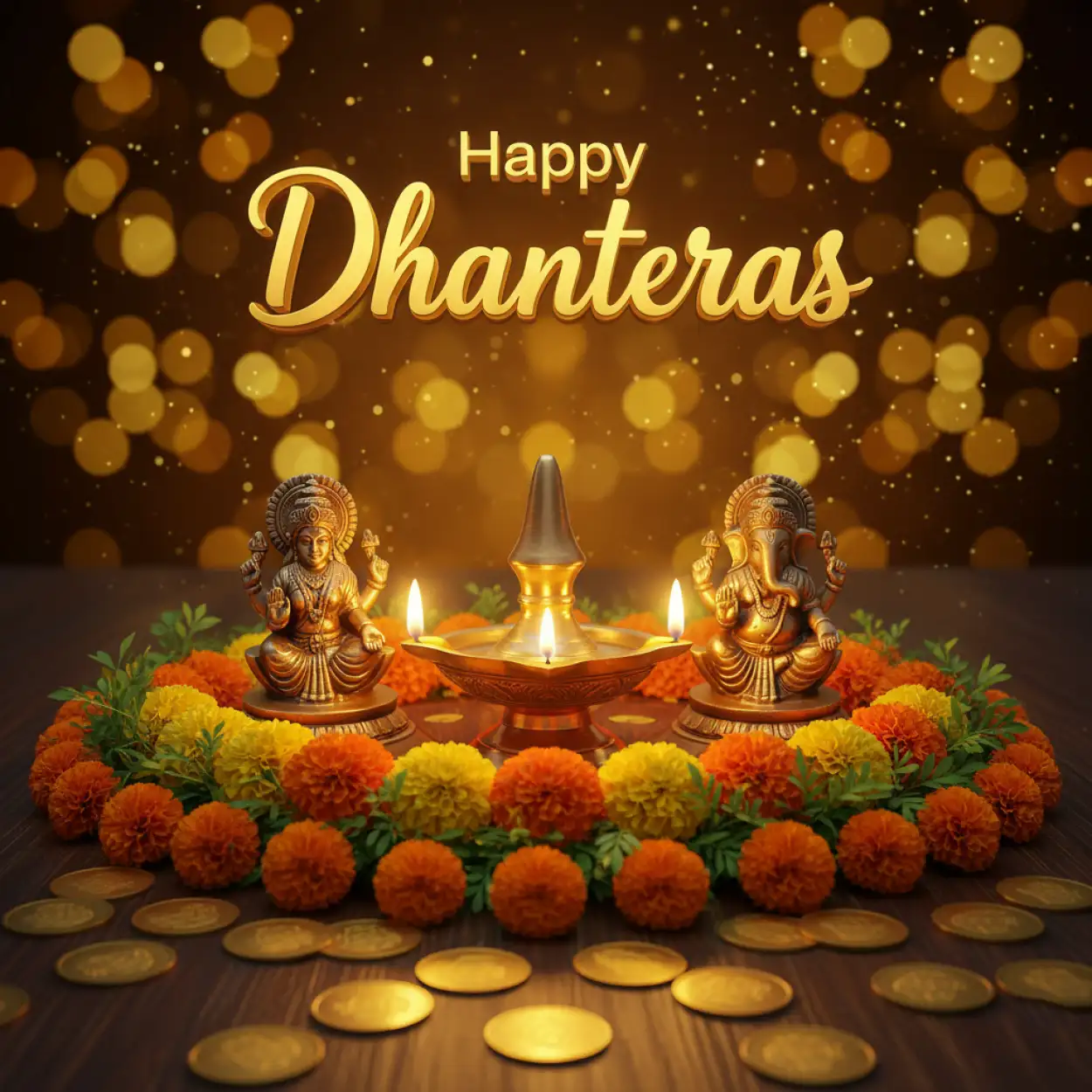 Free Download Happy Dhanteras Wishes In Short One Line - High Quality Happy Dhanteras Background
