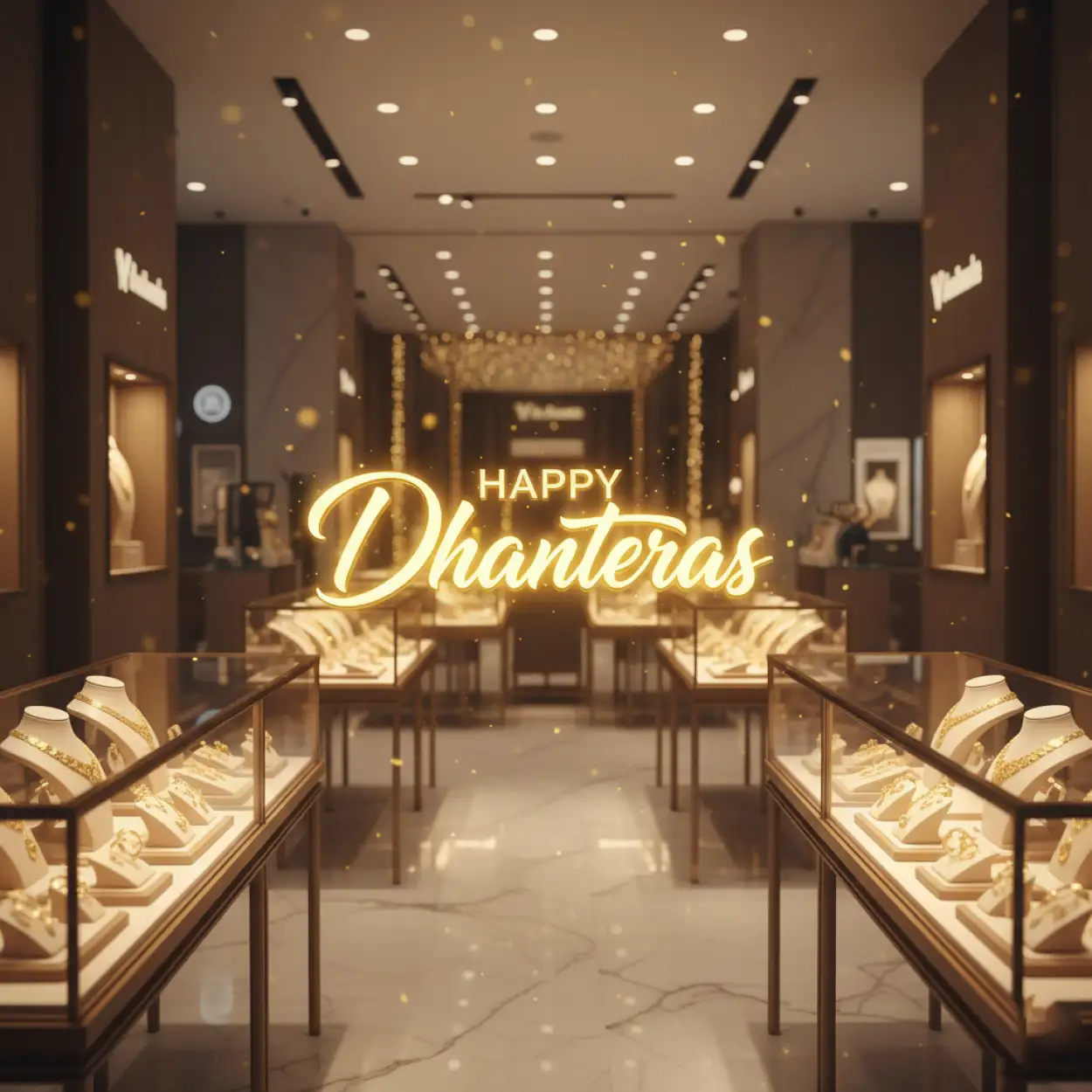 Free Download Happy Dhanteras Wishes With Gold Jewellery Photo - High Quality Happy Dhanteras Background