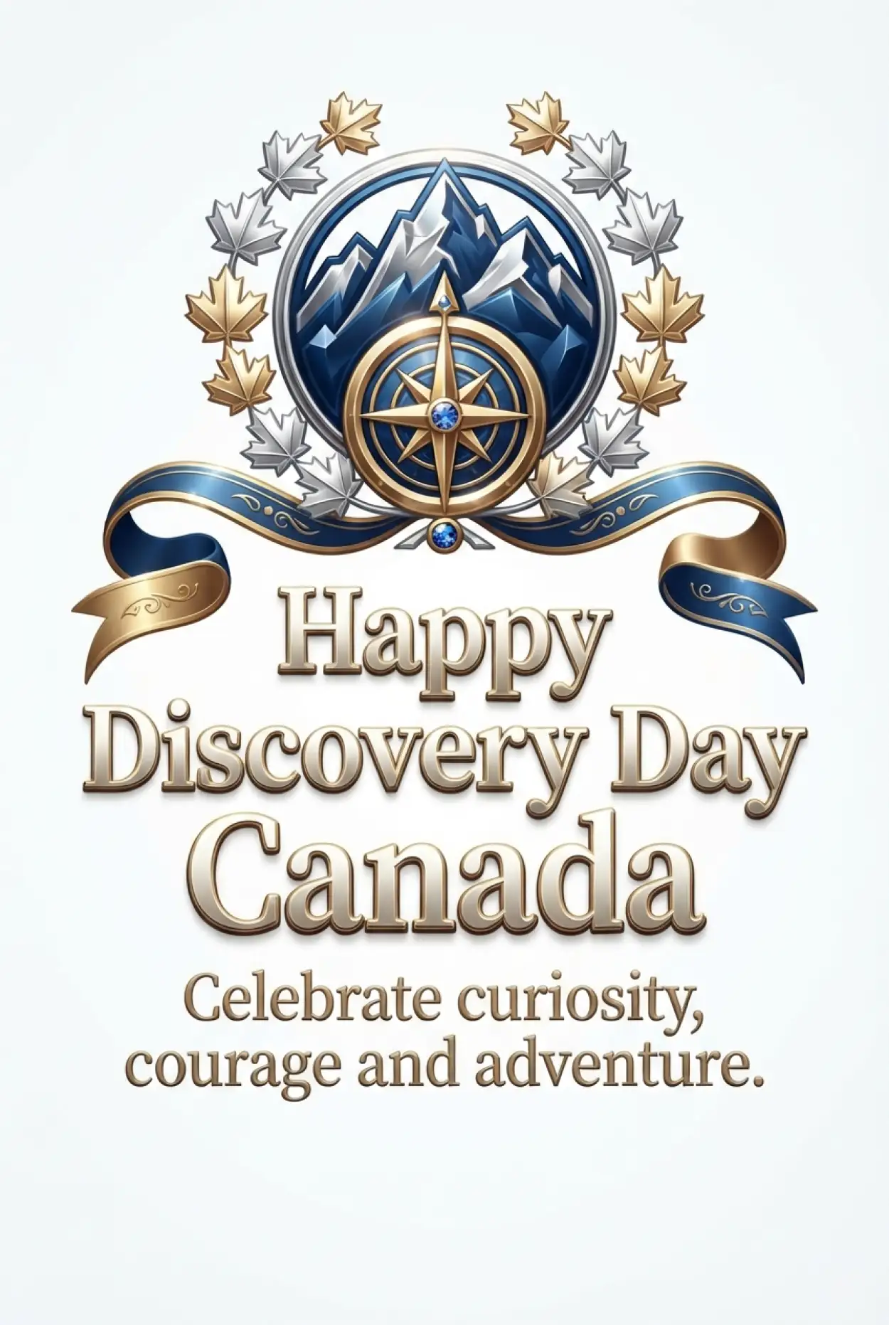 Free Download Happy Discovery Day Canada Greeting - High Quality Discovery Day 2026 Image
