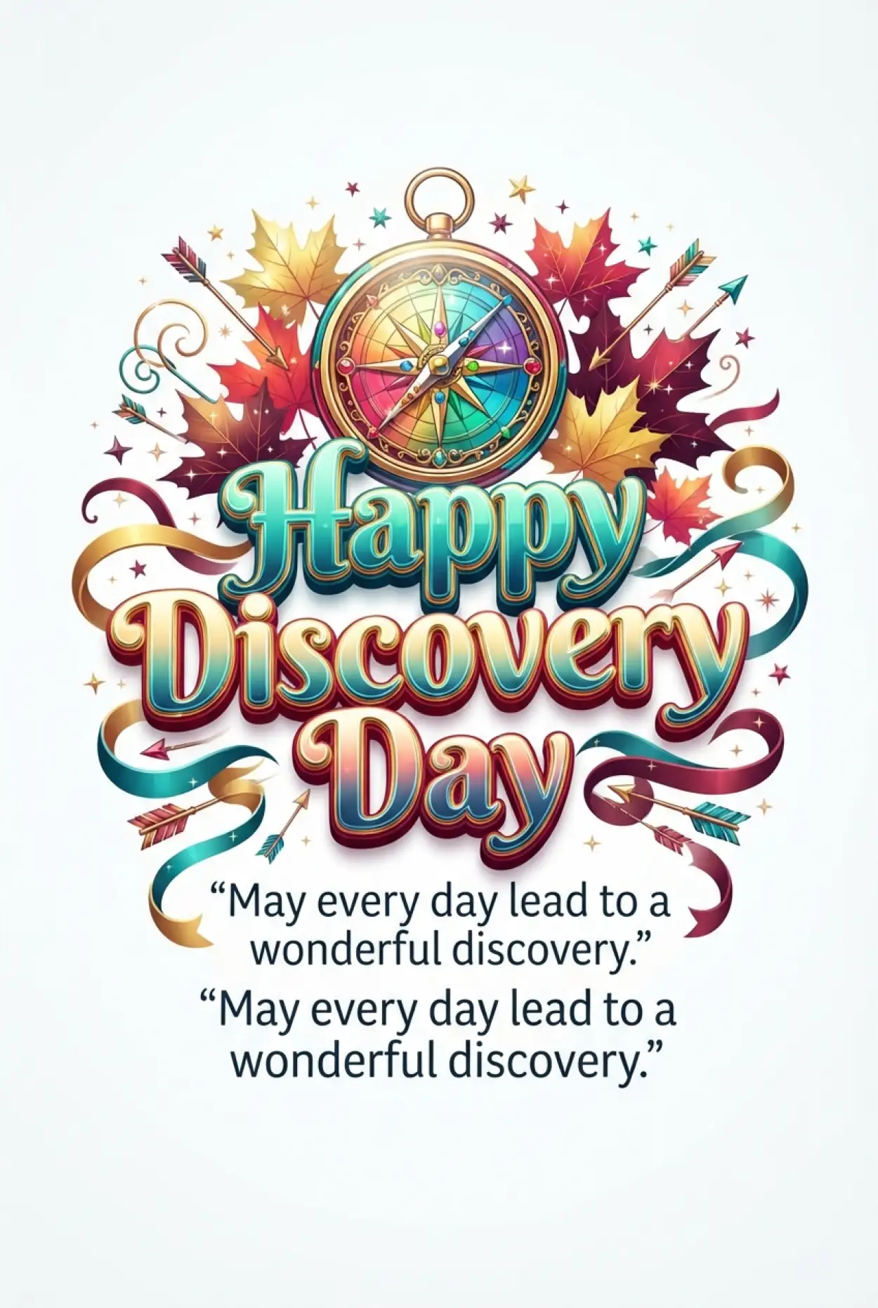 Free Download Happy Discovery Day Png - High Quality Discovery Day 2026 Transparent PNG