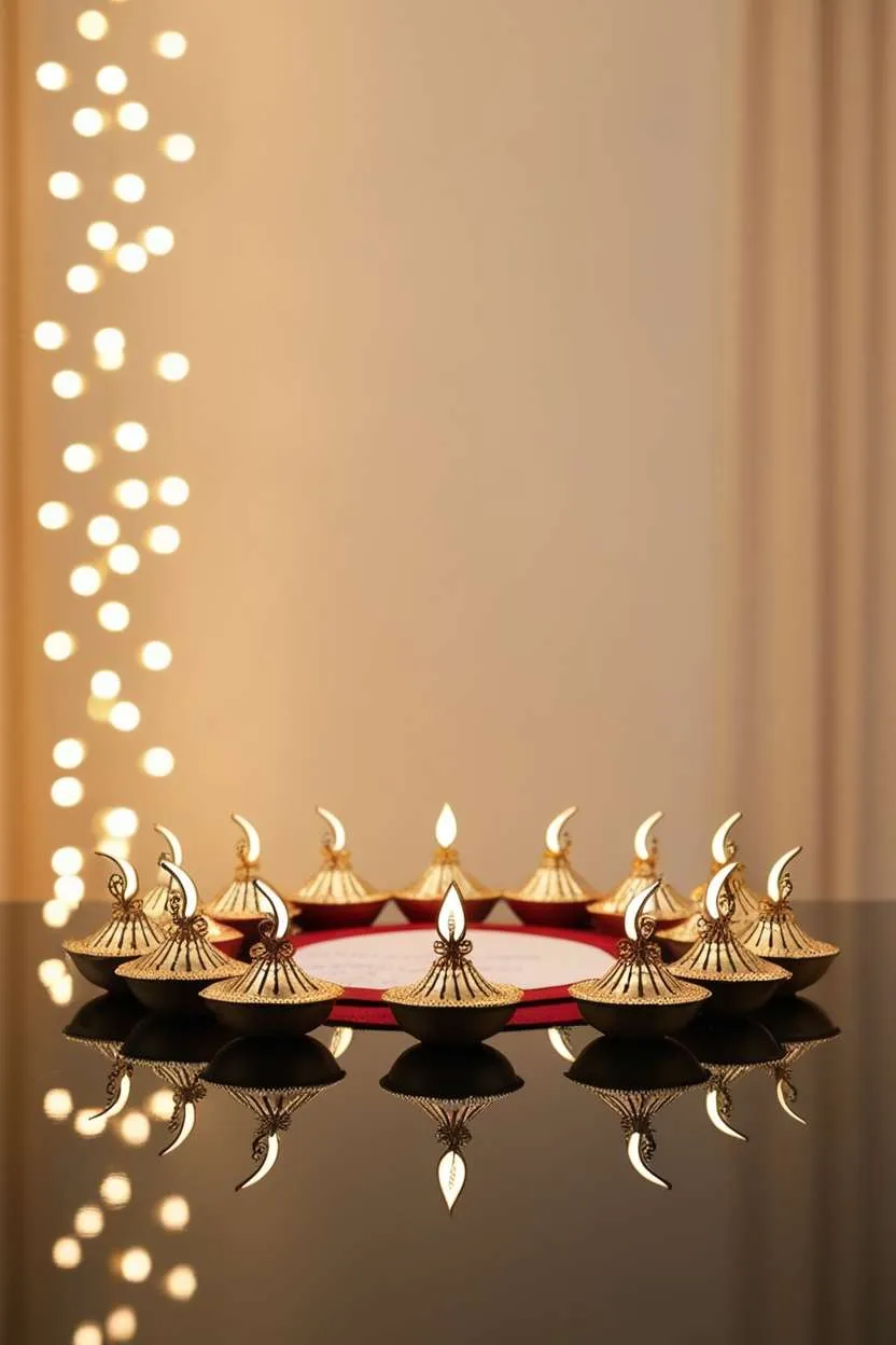 Happy Diwali 2024 Background With Glowing Oil Lamps - Royalty Free Happy Diwali Background Image | Pngmagic Free Download Happy Diwali 2024 Background With Glowing Oil Lamps - High Quality Happy Diwali Background Background
