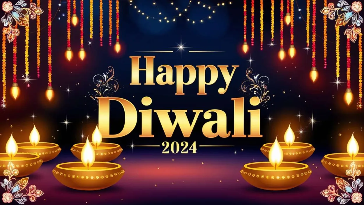 Free Download Happy Diwali 2024 Photos With Traditional Indian Outfits - High Quality Happy Diwali Background