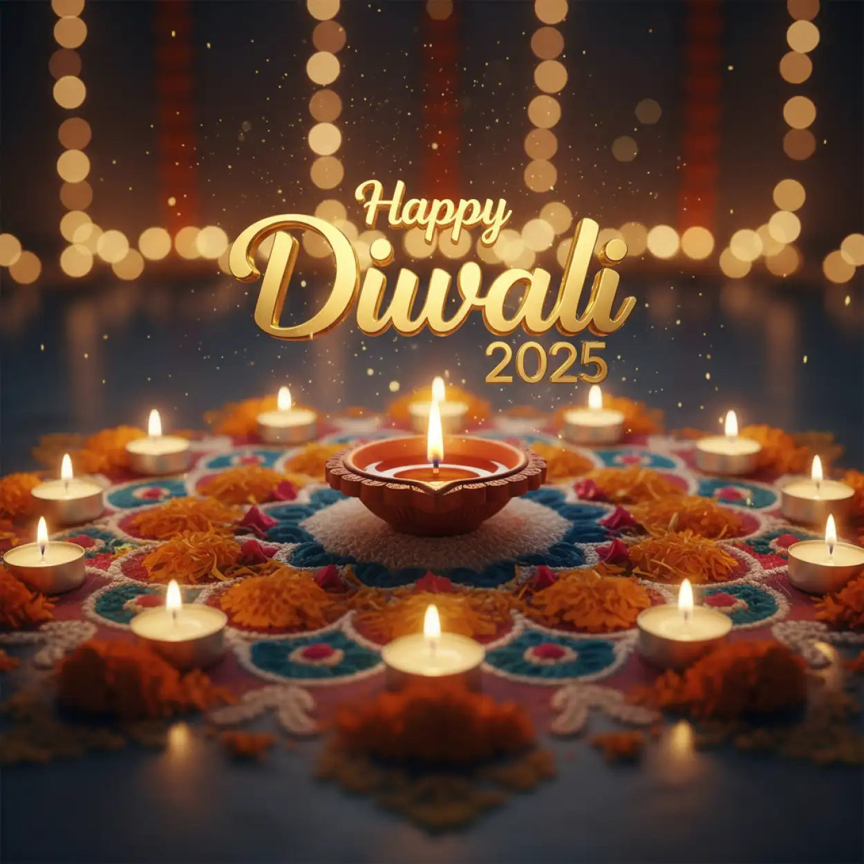 Free Download Happy Diwali 2025 Celebration Ideas At Home - High Quality Happy Diwali 2025 Background