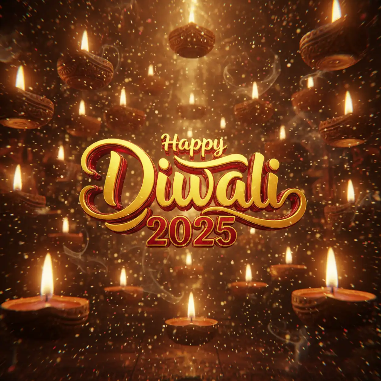 Free Download Happy Diwali 2025 Company Greeting Message - High Quality Happy Diwali 2025 Background
