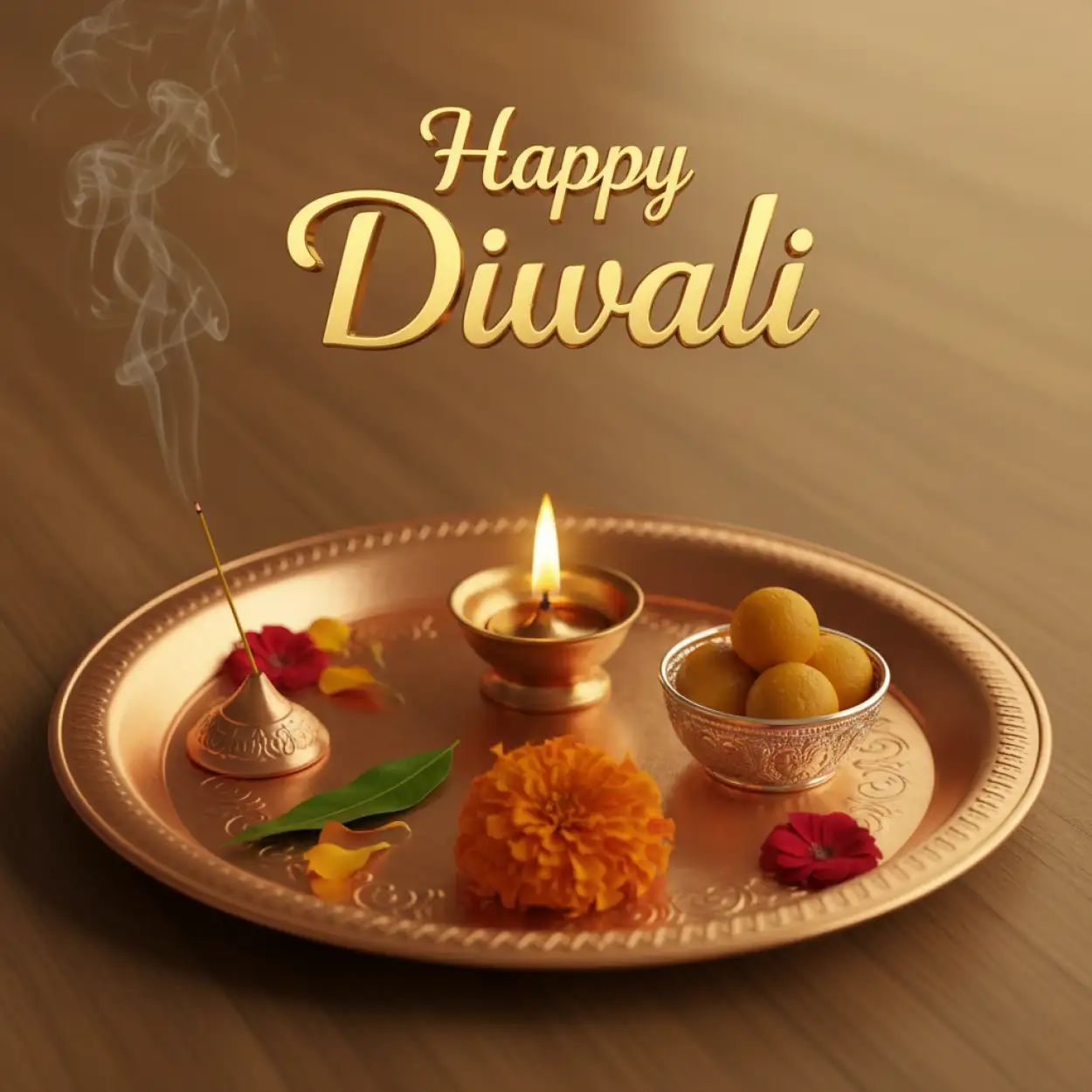 Free Download Happy Diwali 2025 Greeting Poster In Hindi - High Quality Happy Diwali 2025 Wishes Background