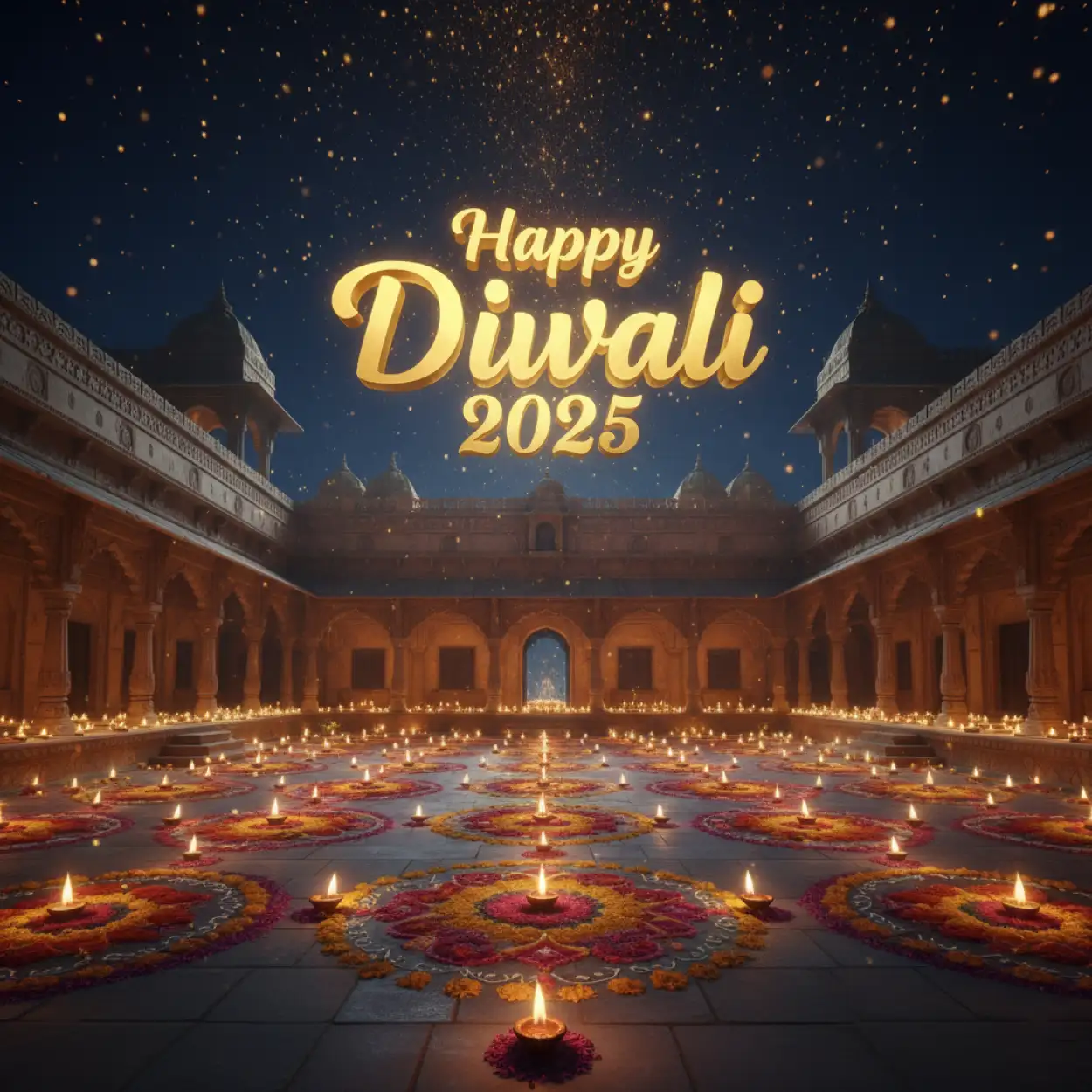 Free Download Happy Diwali 2025 Quotes In English For Social Media - High Quality Happy Diwali 2025 Image
