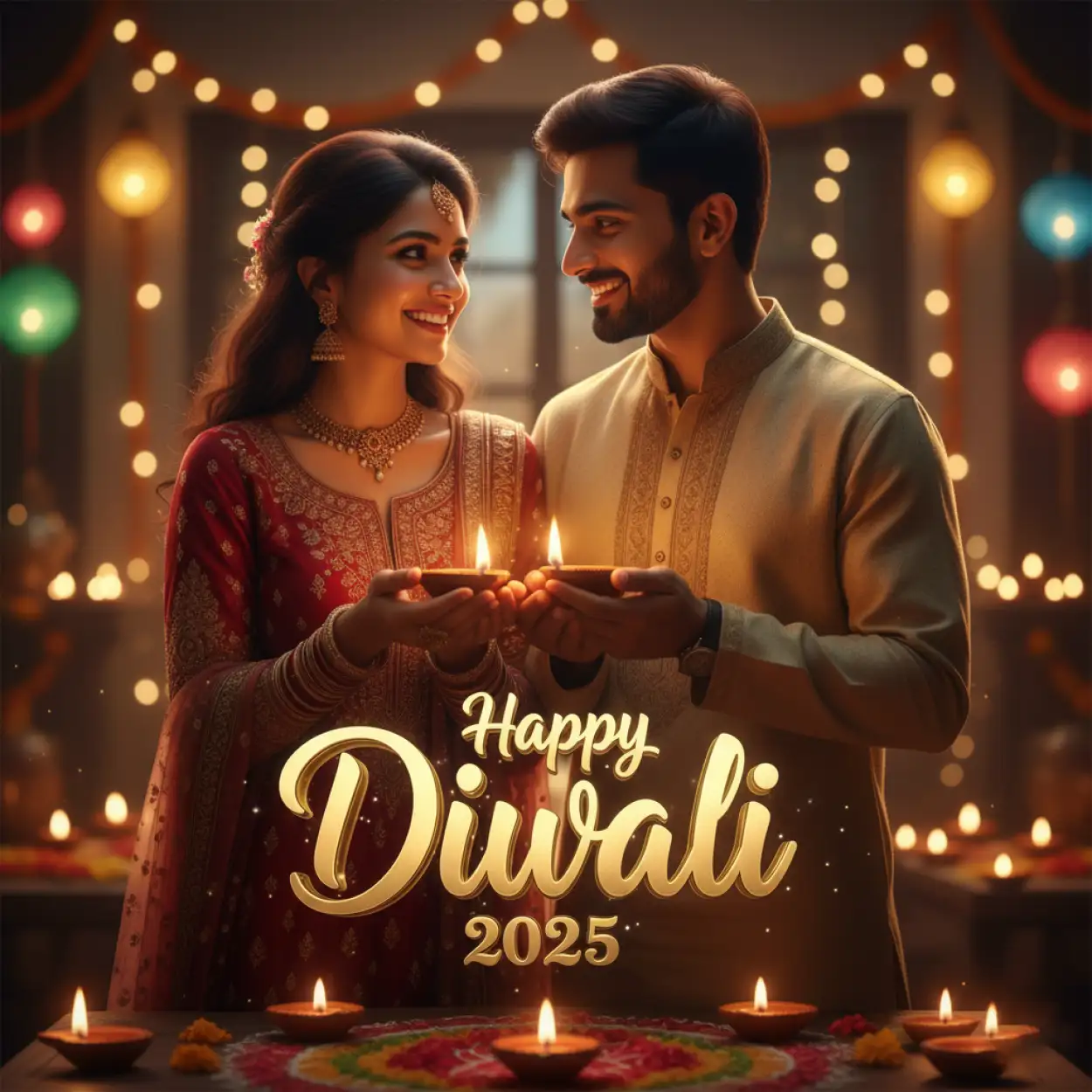 Free Download Happy Diwali 2025 Sms For Whatsapp - High Quality Happy Diwali 2025 Image