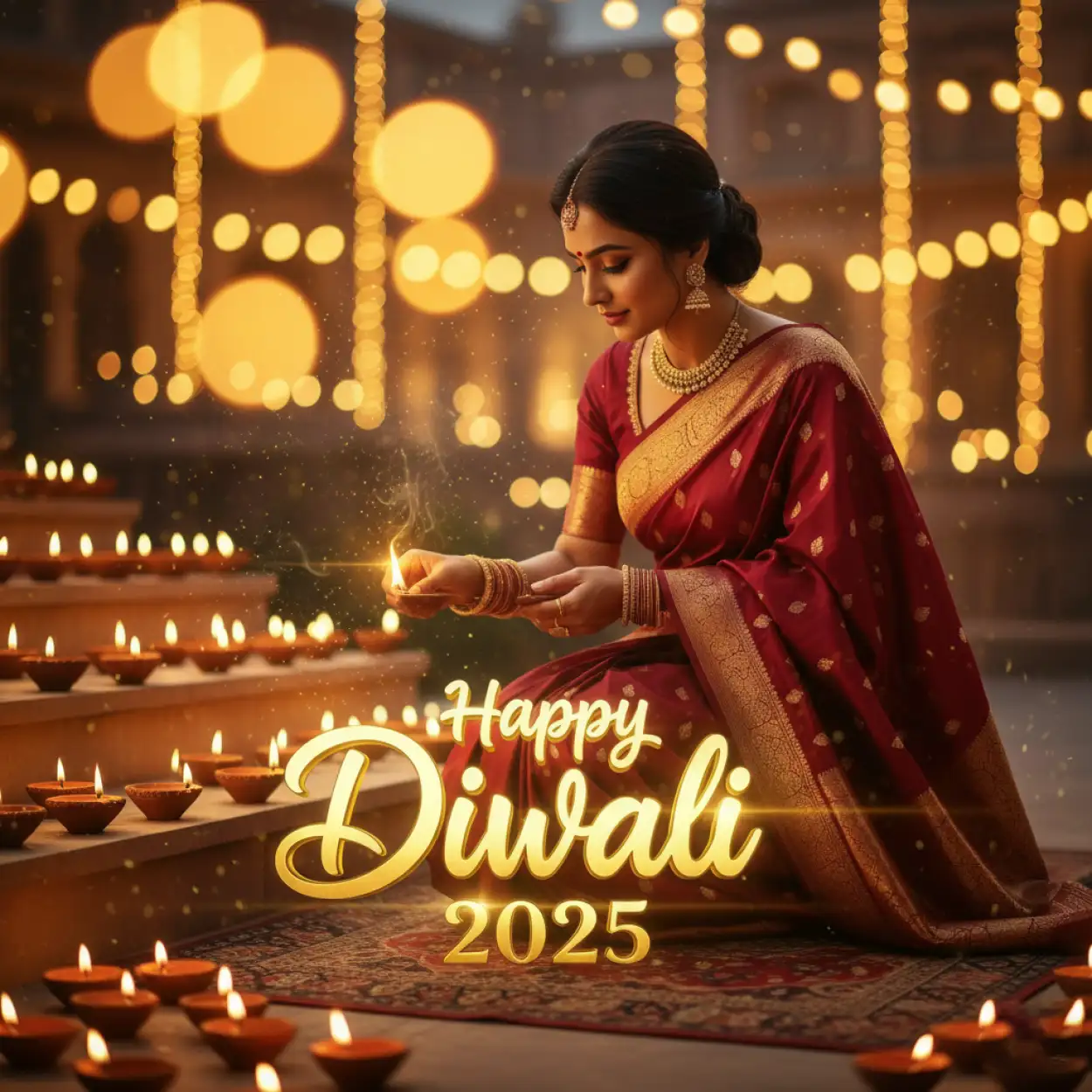 Free Download Happy Diwali 2025 Wishes For Family - High Quality Happy Diwali 2025 Background